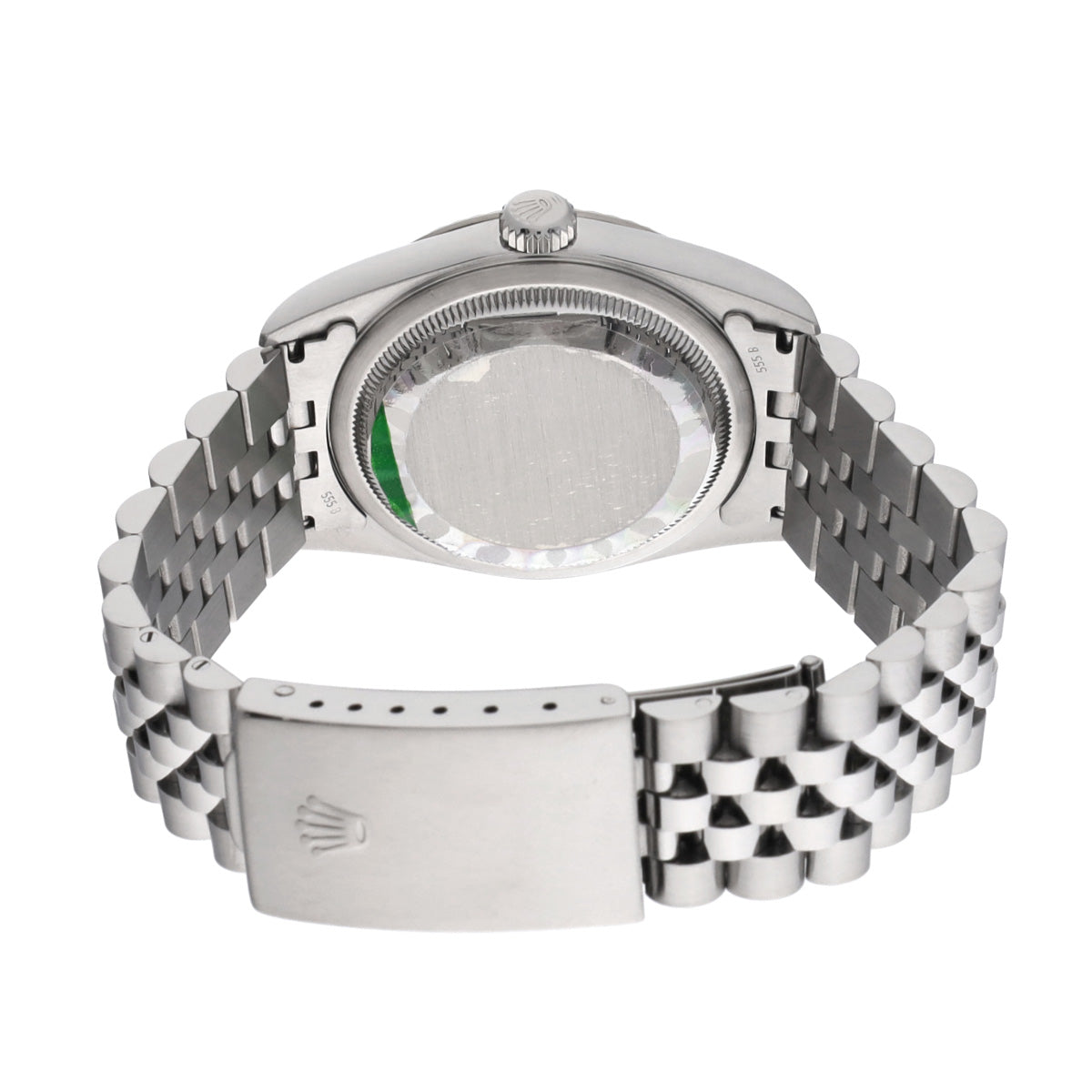 DATE JUST 16234 Y (made around 2002) White ROLEX Men's [Pre-Owned].