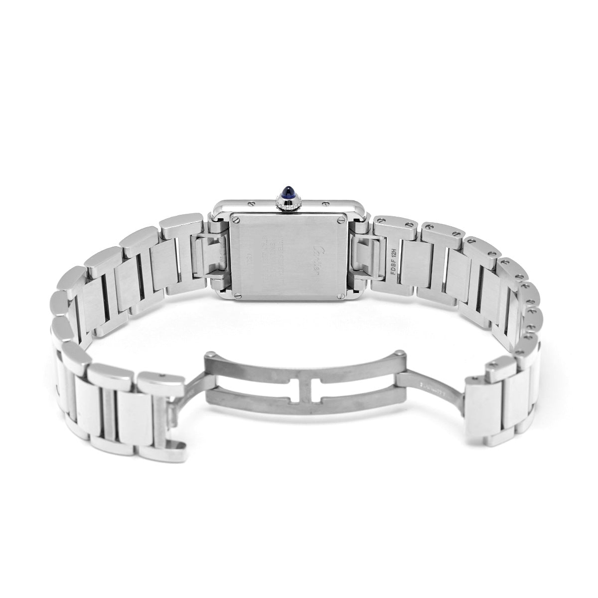 Tank Must SM WSTA0051 Silver CARTIER Ladies [Pre-owned]