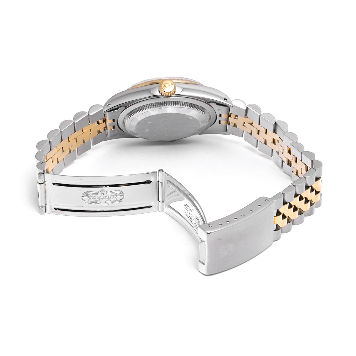 DATE JUST 16233G X (manufactured circa 1991) White/Diamond ROLEX Men's [Pre-Owned].
