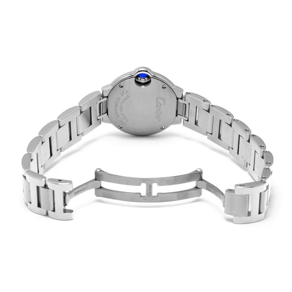 Ballon Bleu de Cartier 28mm WSBB0067 Silver CARTIER Ladies [Pre-owned]