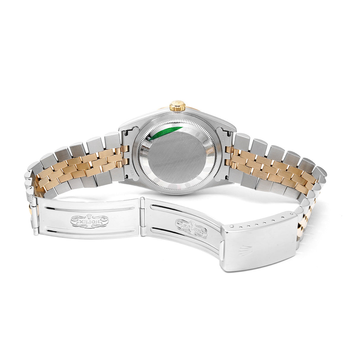DATE JUST 16233NR T (manufactured circa 1997) White MOP ROLEX Men's [Pre-Owned].