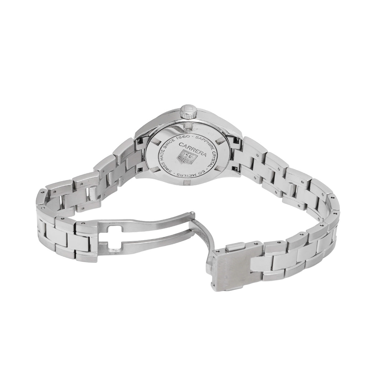 CARRERA Quartz WV1410.BA0793 Black/Diamond TAG HEUER Ladies [Pre-Owned].