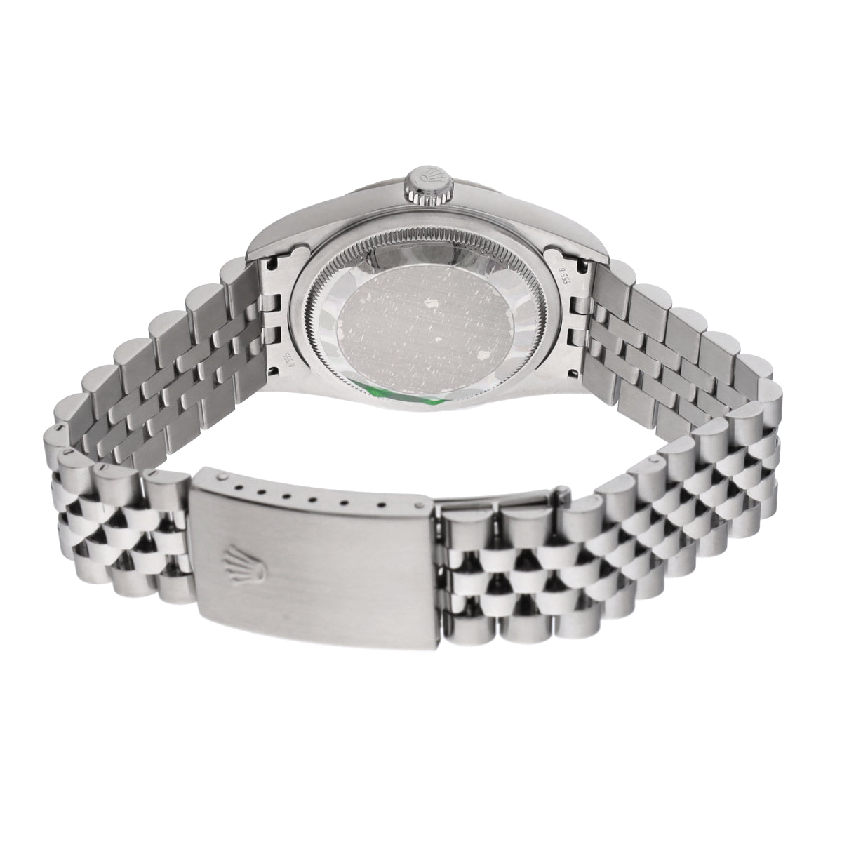 DATE JUST 16234G Y (manufactured circa 2003) Silver/Diamond ROLEX Men's [Pre-Owned].