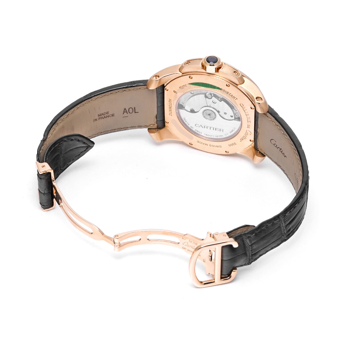 Calibre de Cartier W7100009 Silver CARTIER Men's [Pre-owned].