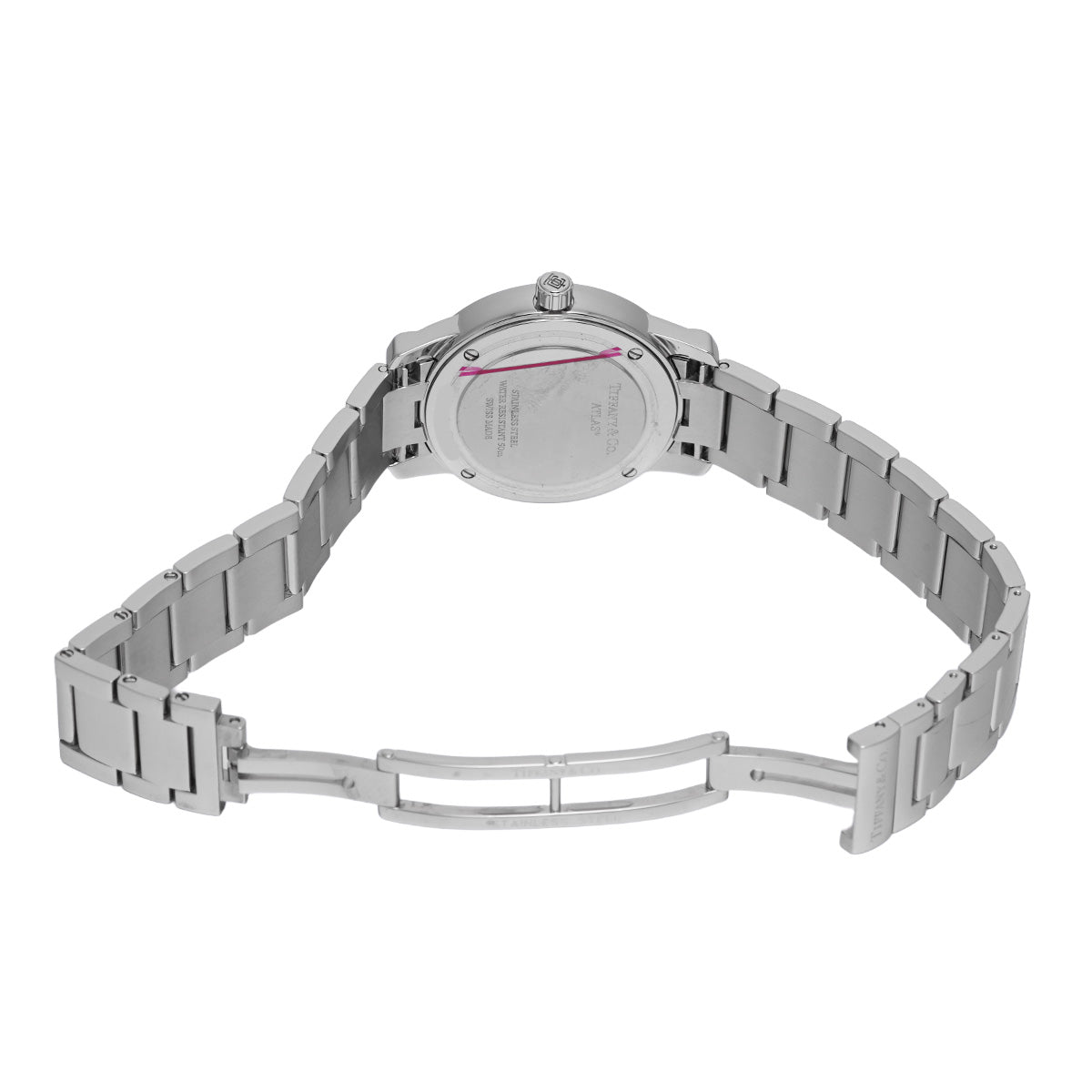 37447188 Atlas 2 Hand 29mm Ice Blue TIFFANY &amp; Co. ladies [pre-owned].