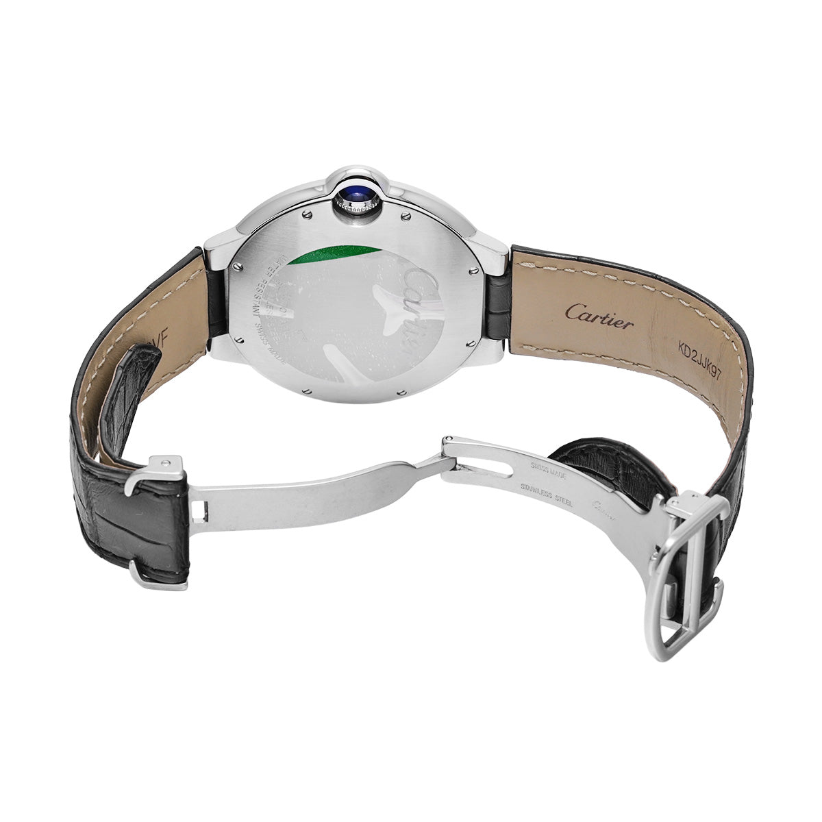 Ballon Bleu W69016Z4 Silver CARTIER Men's [Pre-Owned].