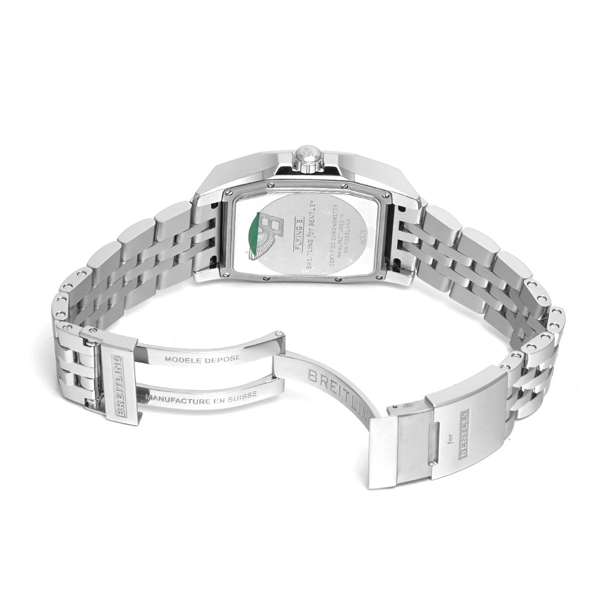 Bentley Flying B Big Date A1636212 White BREITLING Men's [Pre-Owned].