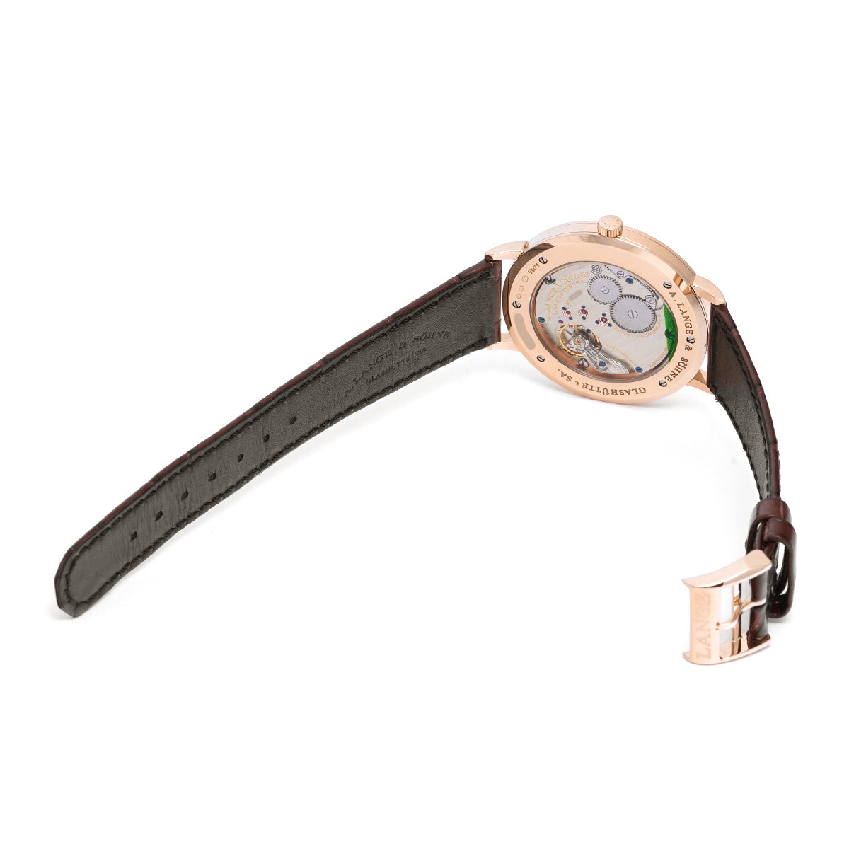 Saxonia Flach 211.032/LS2114AD Silver A. Lange &amp; Sohne Men's [pre-owned]