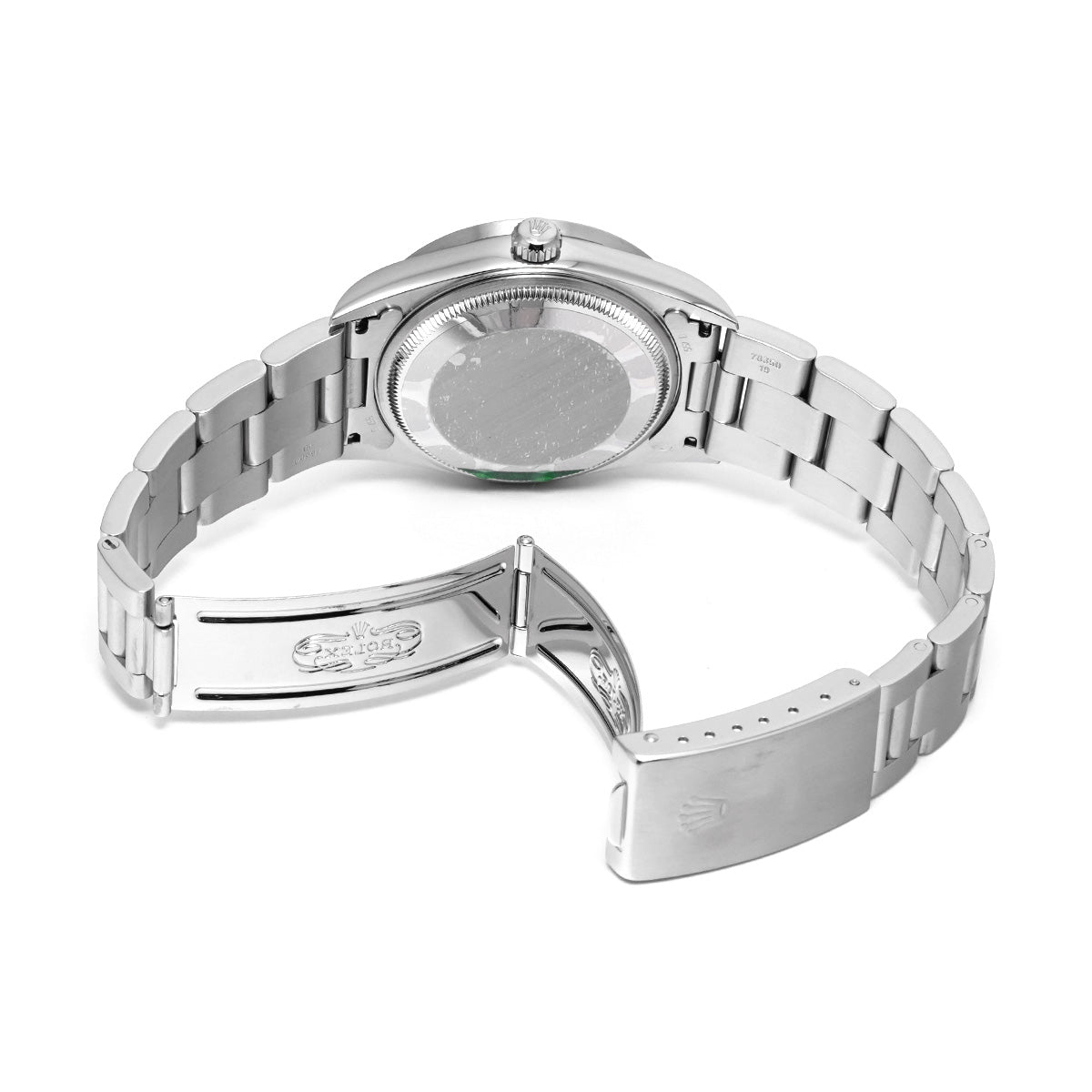 Air-King 14010 U (manufactured circa 1997) Silver ROLEX Men's [Pre-owned].