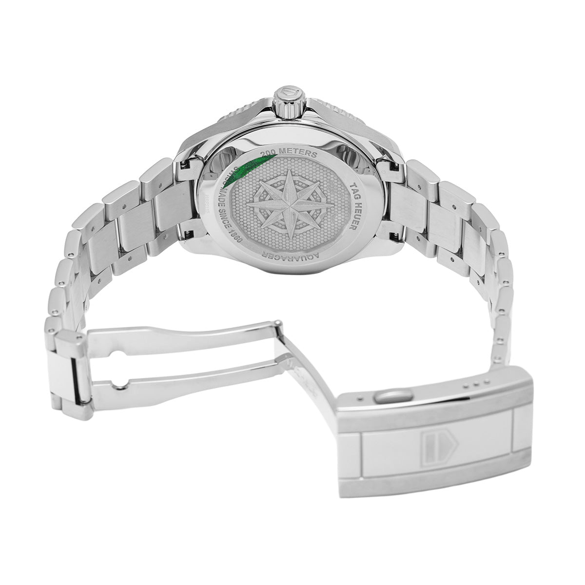 Aquaracer Professional 200 Date Calibre 5 WBP2115.BA0627 Green TAG HEUER Men's [Pre-Owned]