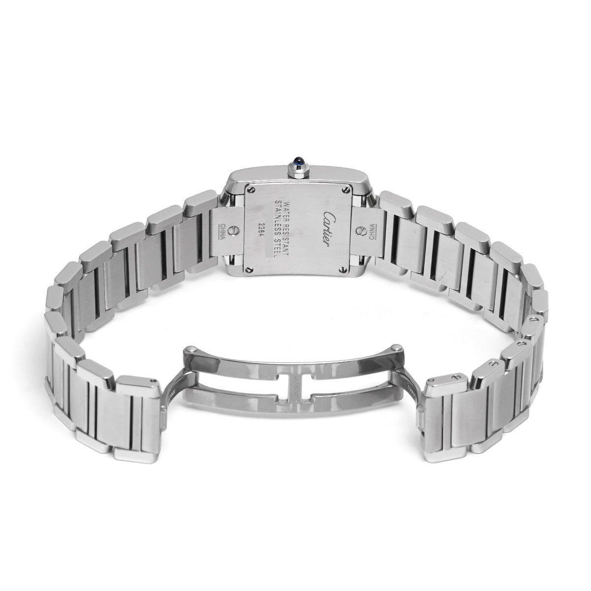 Tank Francaise SM W51008Q3 Silver CARTIER Ladies [Pre-owned]