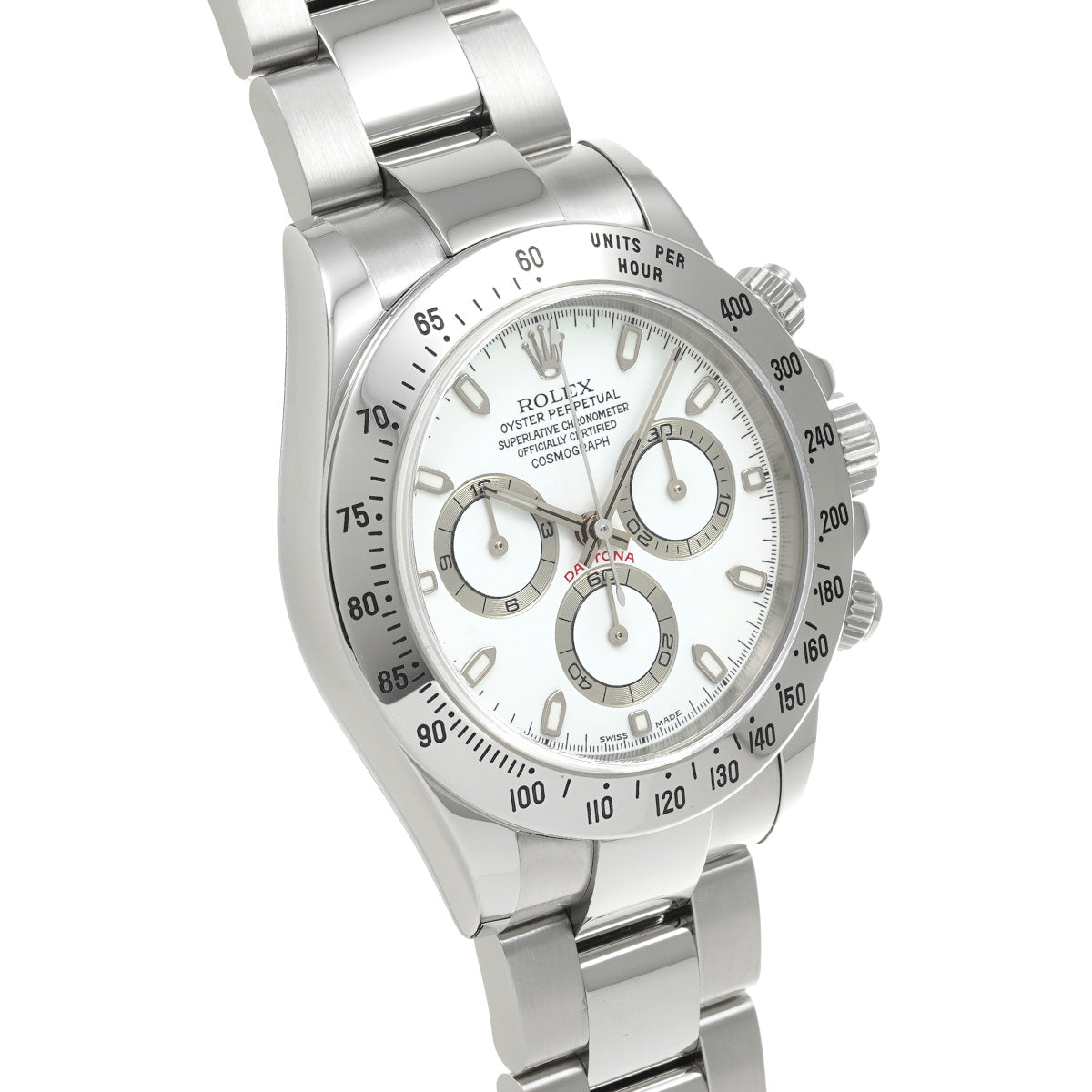 Cosmograph Daytona 116520 K (manufactured around 2002) White ROLEX Men's [Pre-Owned].