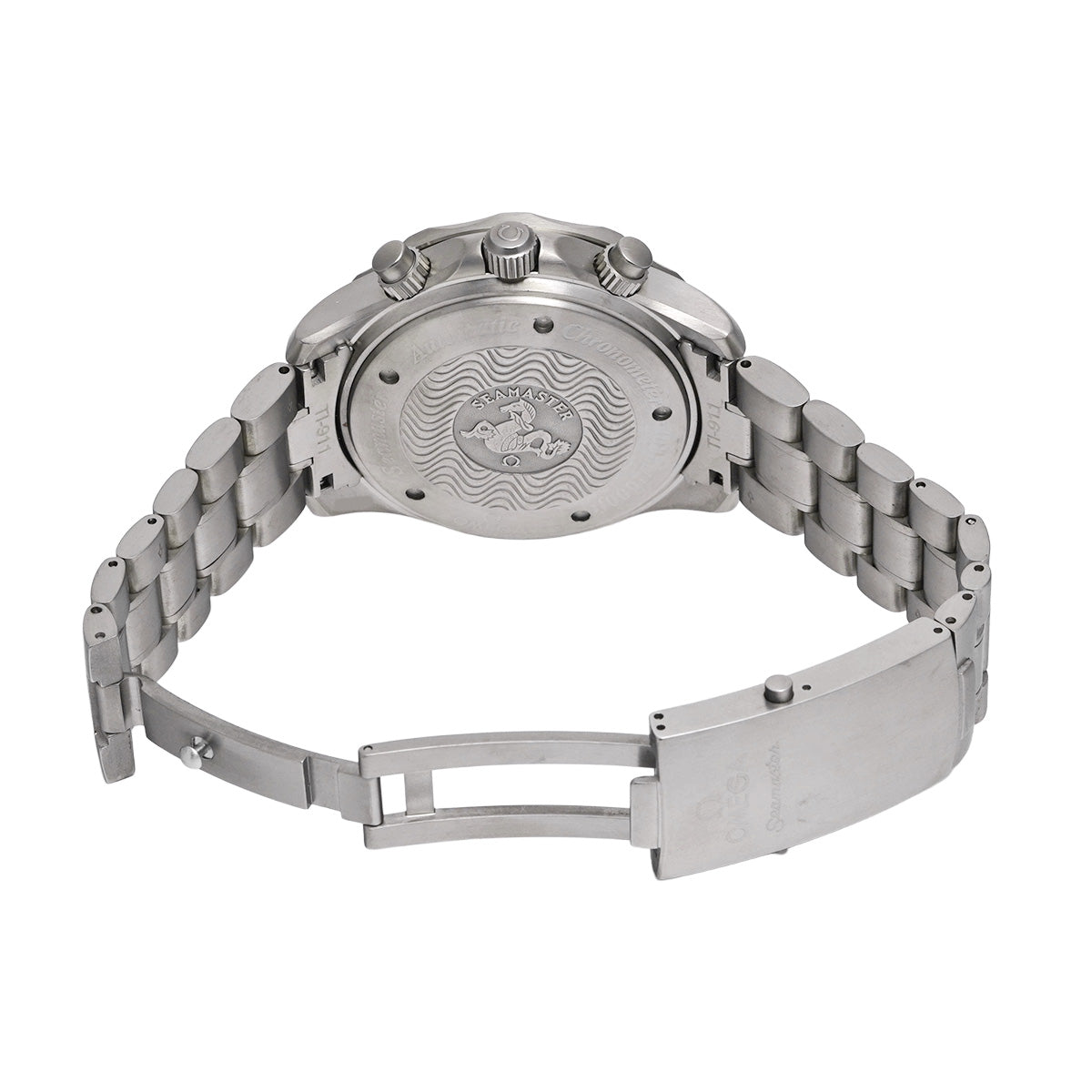 Seamaster Racing Chronograph 2269.52 Black OMEGA Ladies [Pre-owned]