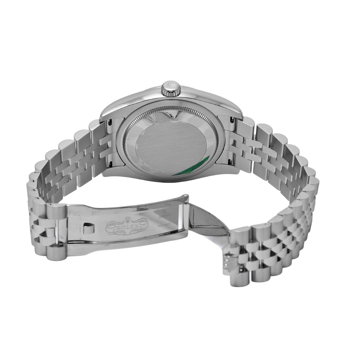 DATE JUST 116234 G (made around 2010) Black ROLEX Men's [Pre-Owned].