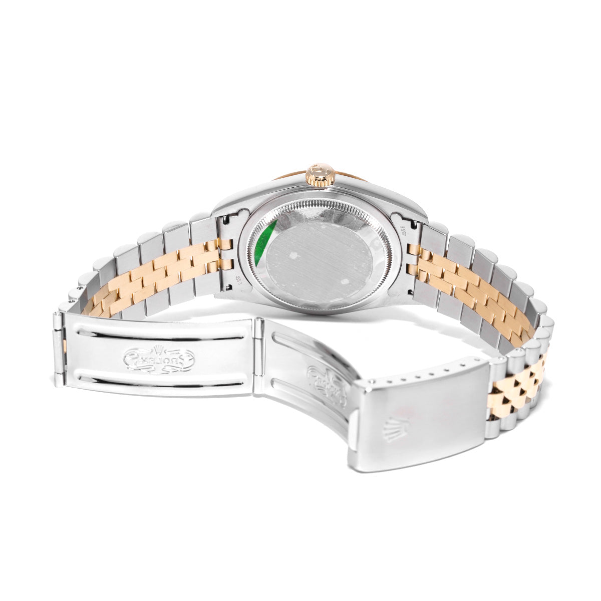 DATE JUST 16233 S (manufactured circa 1993) White ROLEX Men's [Pre-Owned].