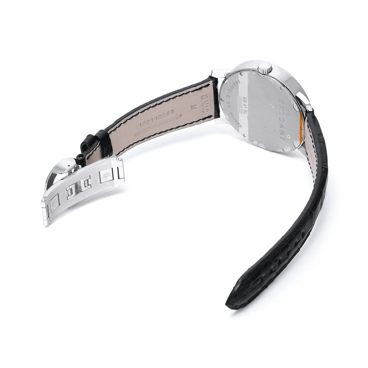 Bulgari Bulgari BB41SL Black BVLGARI Men's [Pre-owned].