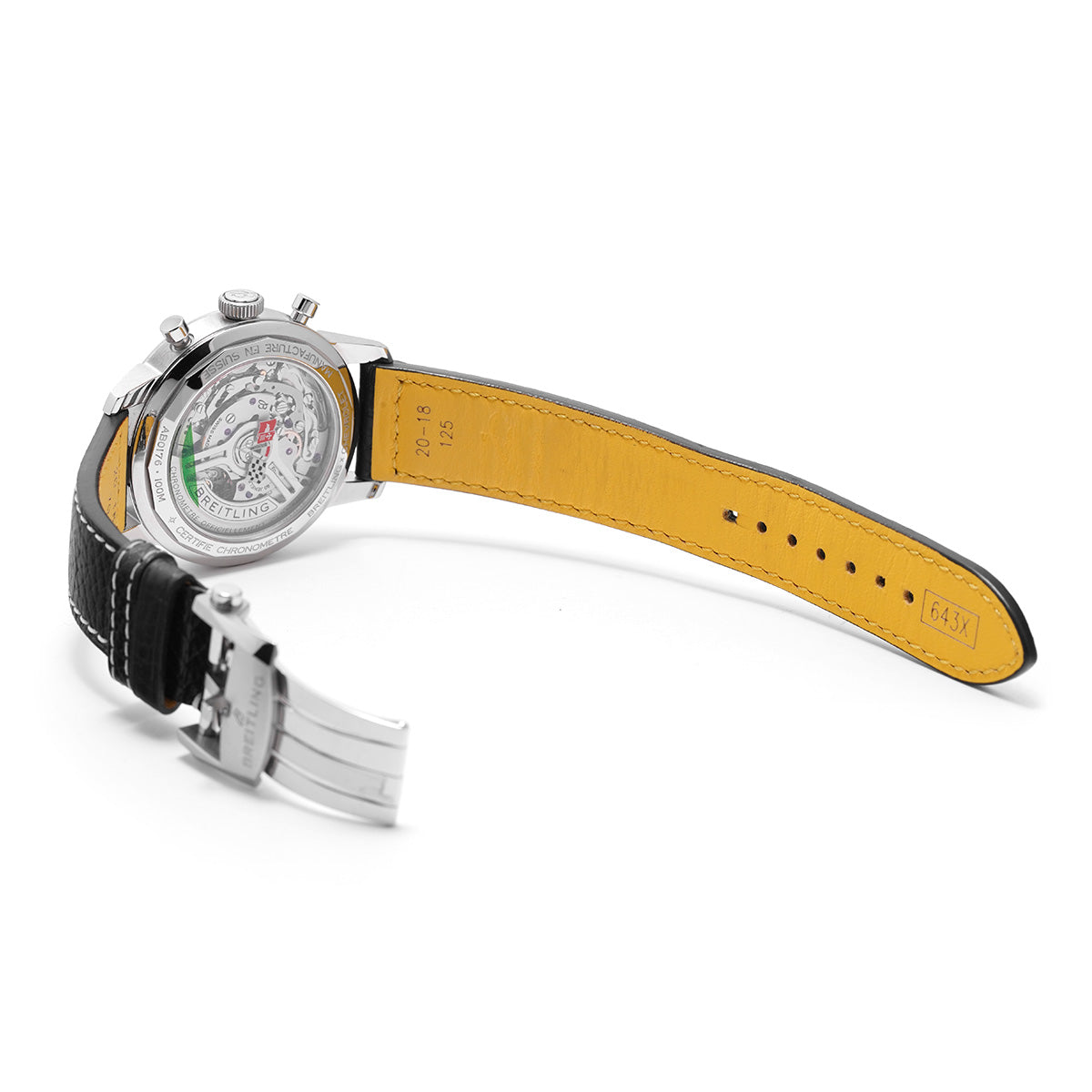 Top Time B01 Chevrolet Corvette AB01761A1K1X1 Red/Black BREITLING Men's [Pre-Owned].