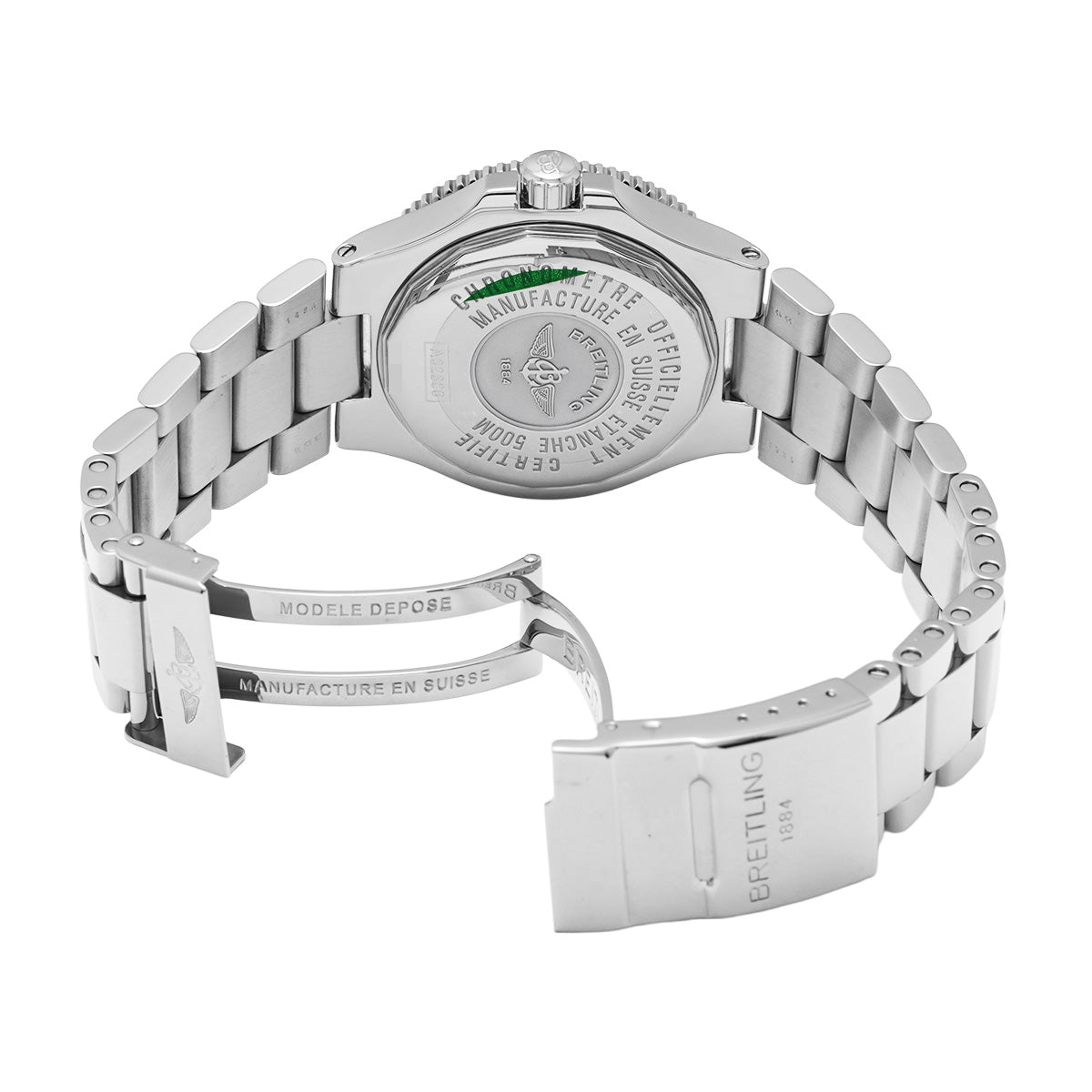 Super Ocean GMT A32380 White BREITLING Men's [Pre-Owned].