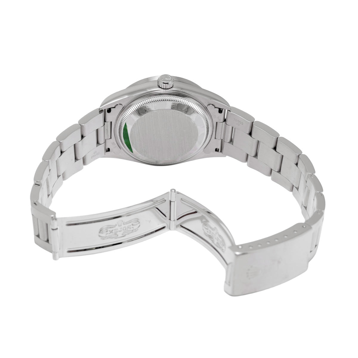 15210 Oyster Perpetual Date W (manufactured circa 1995) Black ROLEX Men's [Pre-Owned].