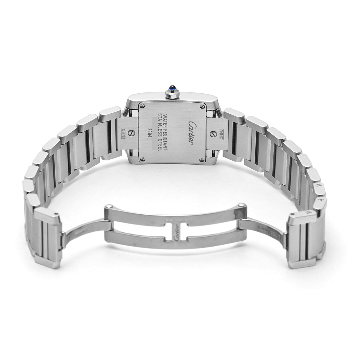 Tank Francaise SM W51008Q3 Silver CARTIER Ladies [Pre-owned]