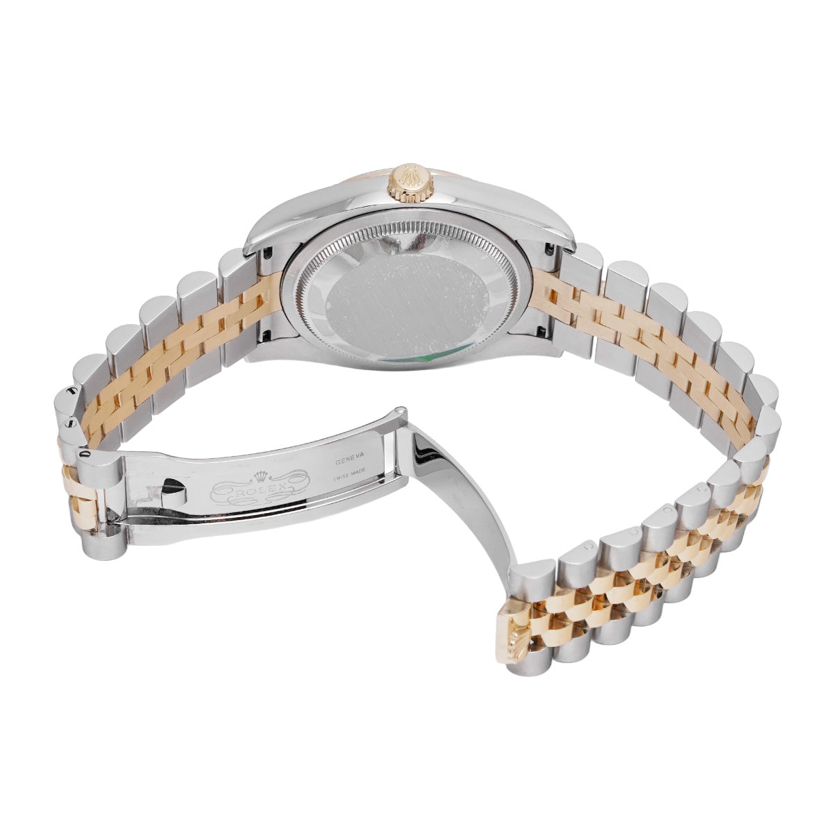 DATE JUST 116233G Random Serial Black/Diamond ROLEX Men's [Pre-Owned].
