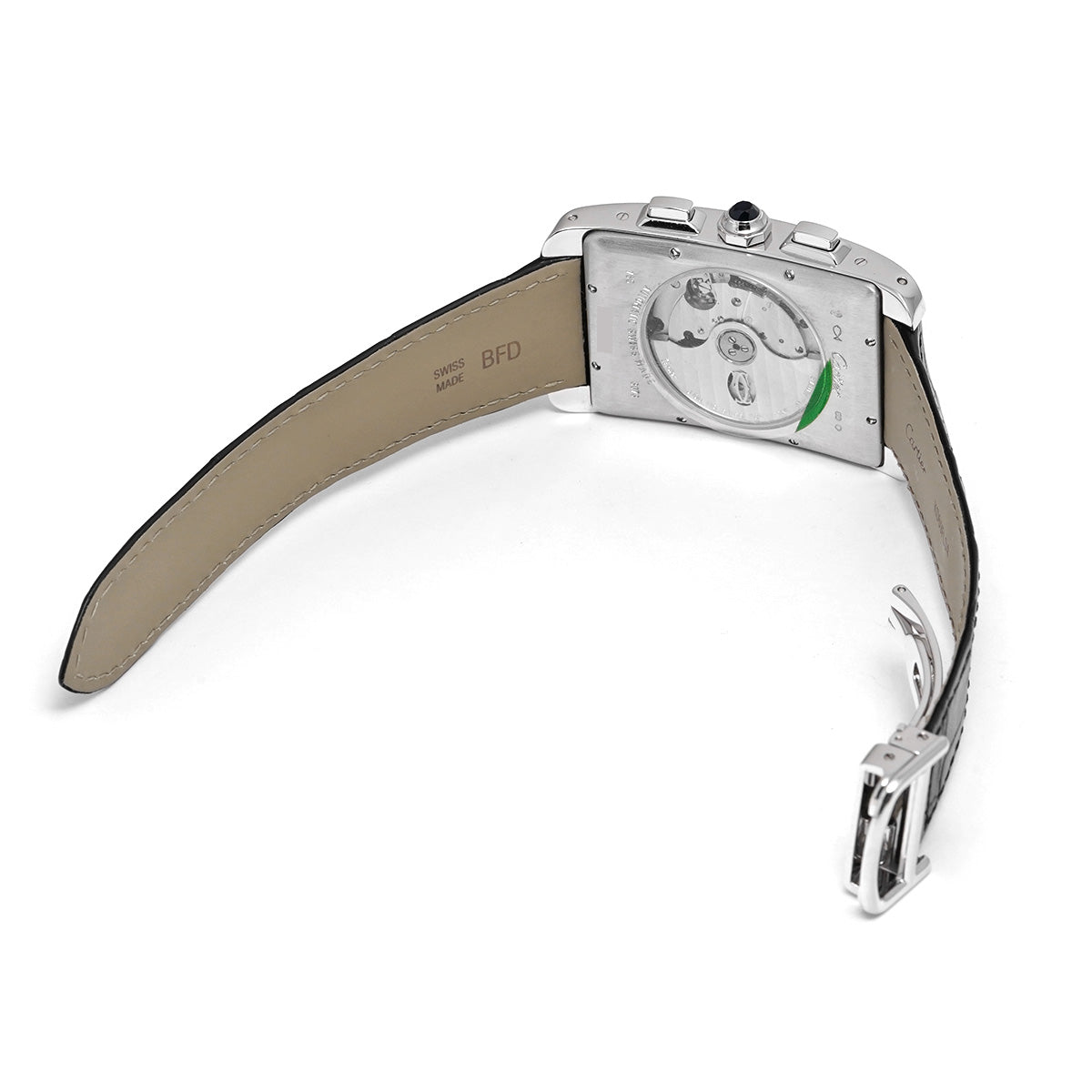 Tank American Chronograph XL W2610651 Silver CARTIER Men's [Pre-Owned].