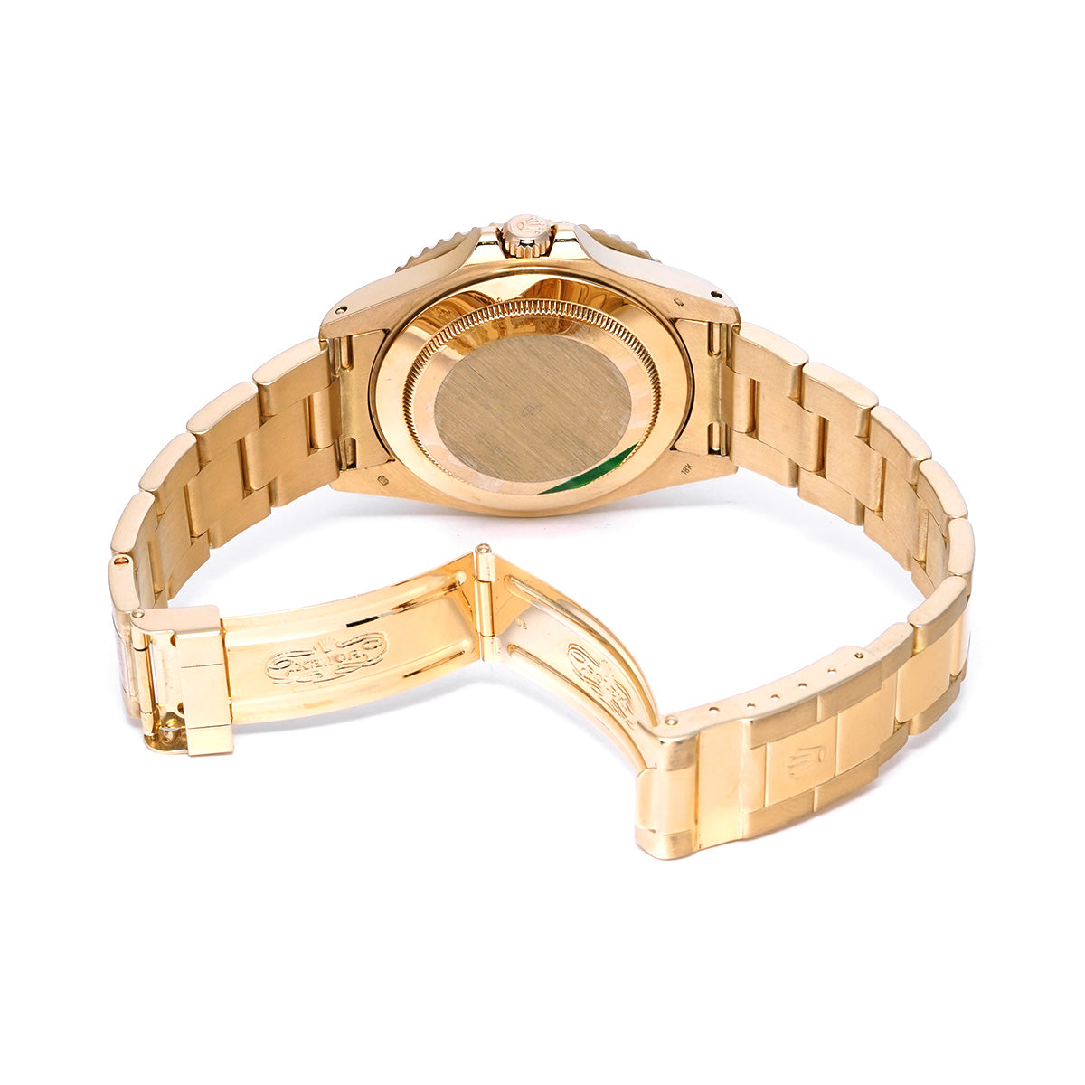 GMT Master II 16718RG X No. (manufactured circa 1991) Silver/Ruby/Diamond ROLEX Men's [Pre-Owned].