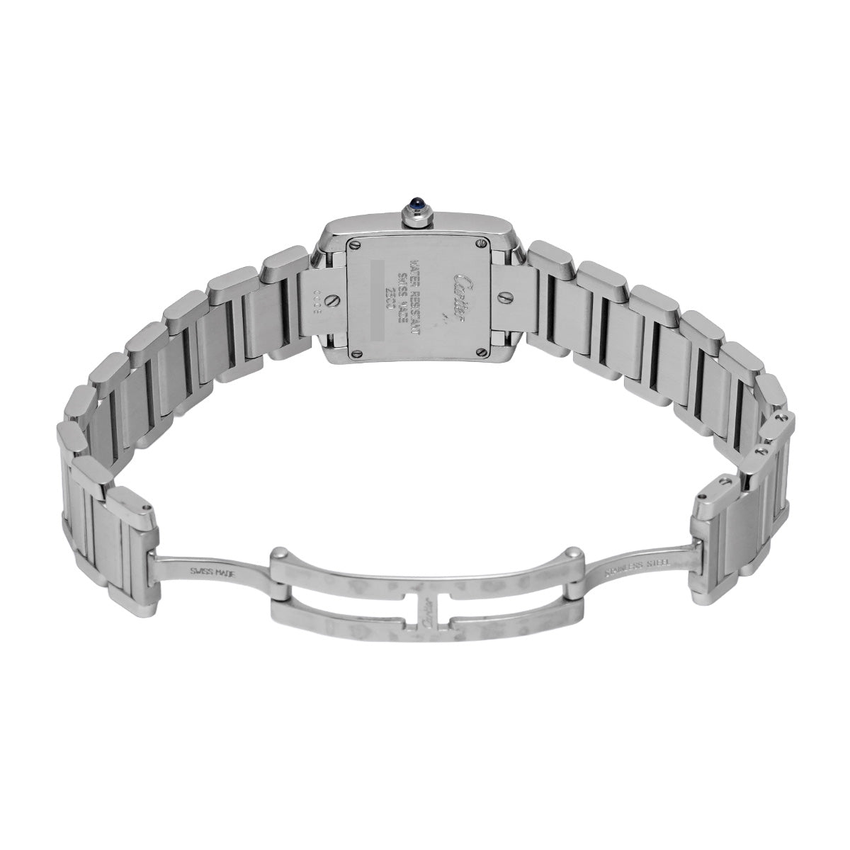 Tank Francaise SM W51008Q3 Silver CARTIER Ladies [Pre-owned]