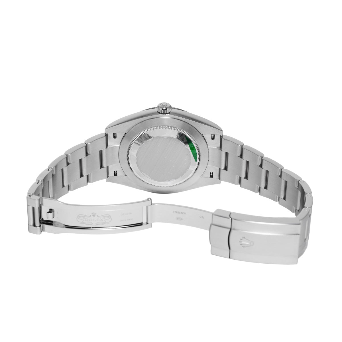 Oyster Perpetual 41 124300 Random Serial Green ROLEX Men's [Pre-Owned].