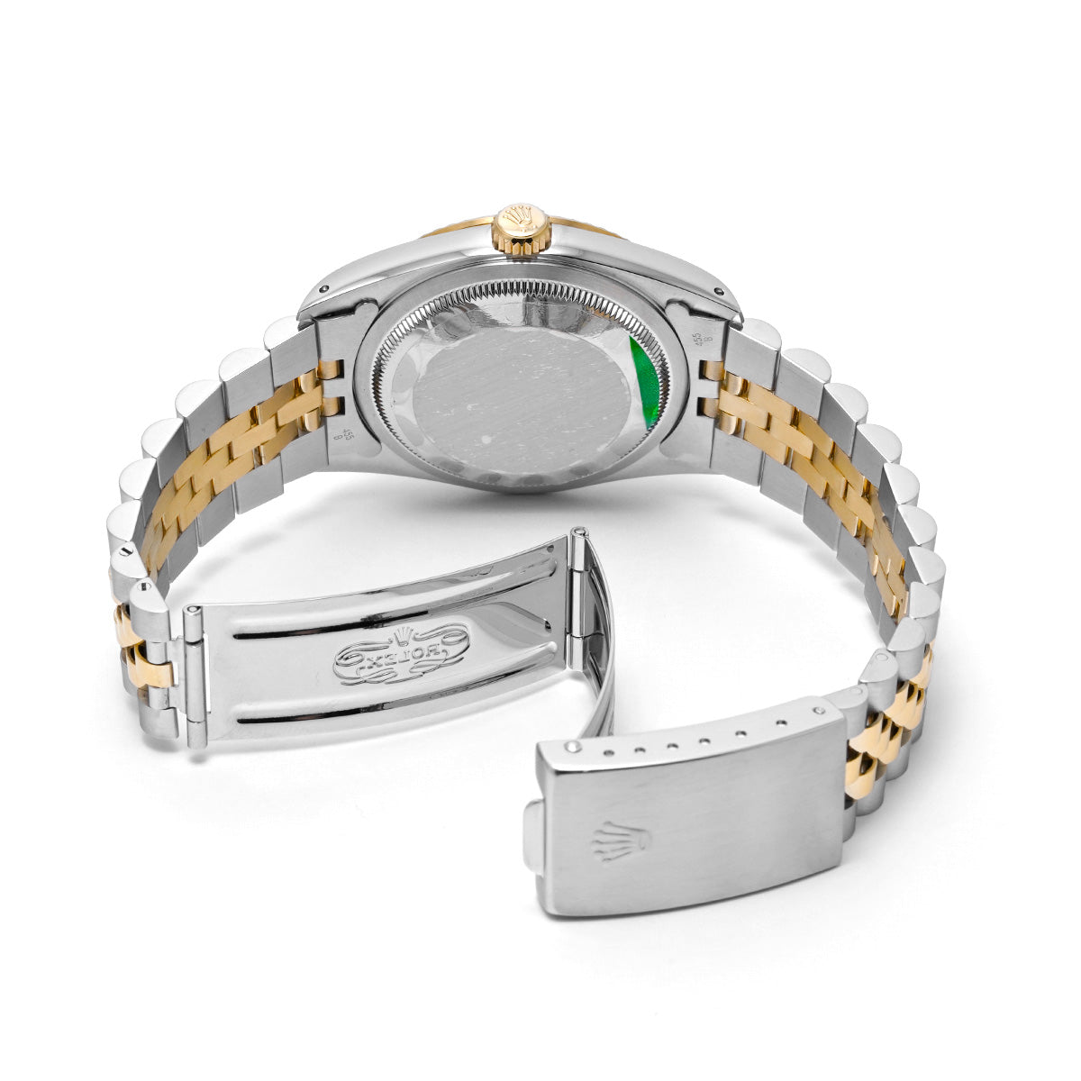 DATE JUST 16233G X (manufactured circa 1991) Champagne/Diamond ROLEX Men's [Pre-Owned].