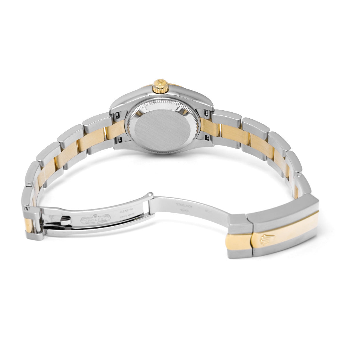 DATE JUST 179163 Random Serial Champagne ROLEX Ladies [Pre-Owned].