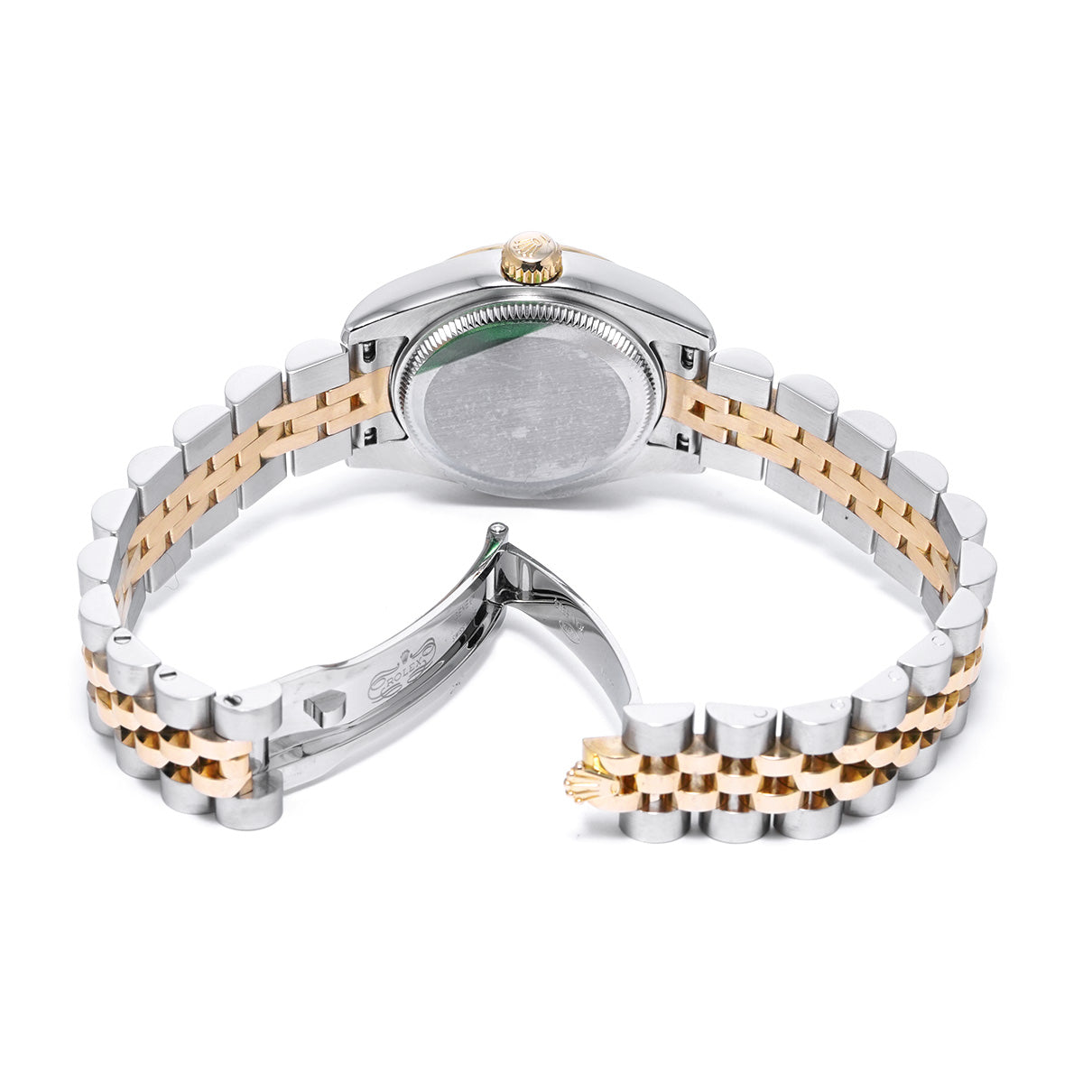DATE JUST 179173 F (manufactured circa 2003) Gray Sunbeam ROLEX Ladies [Pre-Owned].
