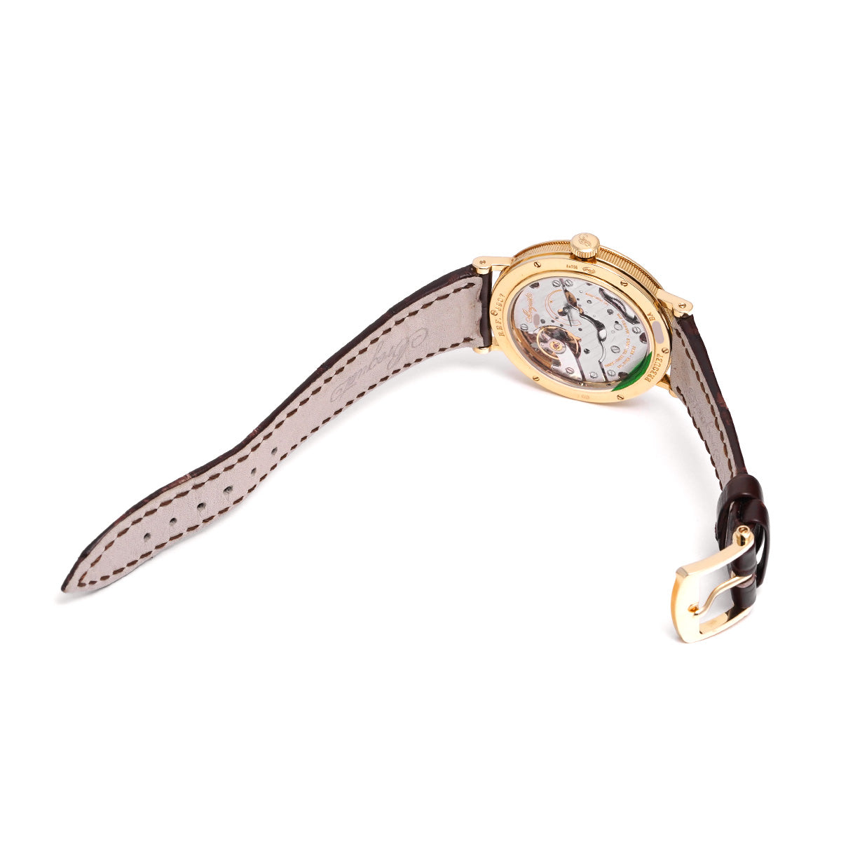 Classic Twin Barrel 5907BA/12/984 Silver Breguet Men's [Pre-Owned].