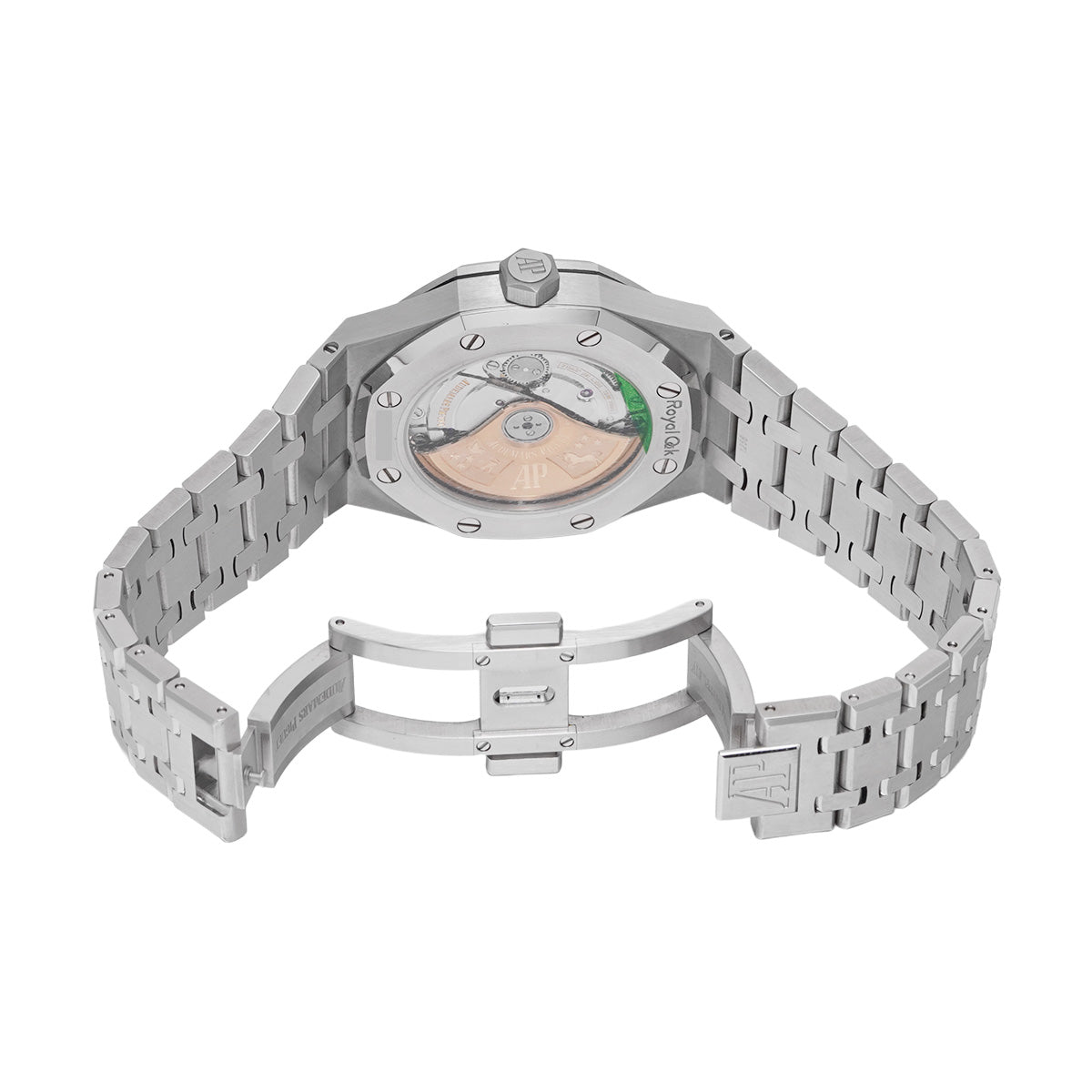 Royal Oak 15450ST.OO.1256ST.02 Ruthenium Gray AUDEMARS PIGUET Men's [Pre-Owned]