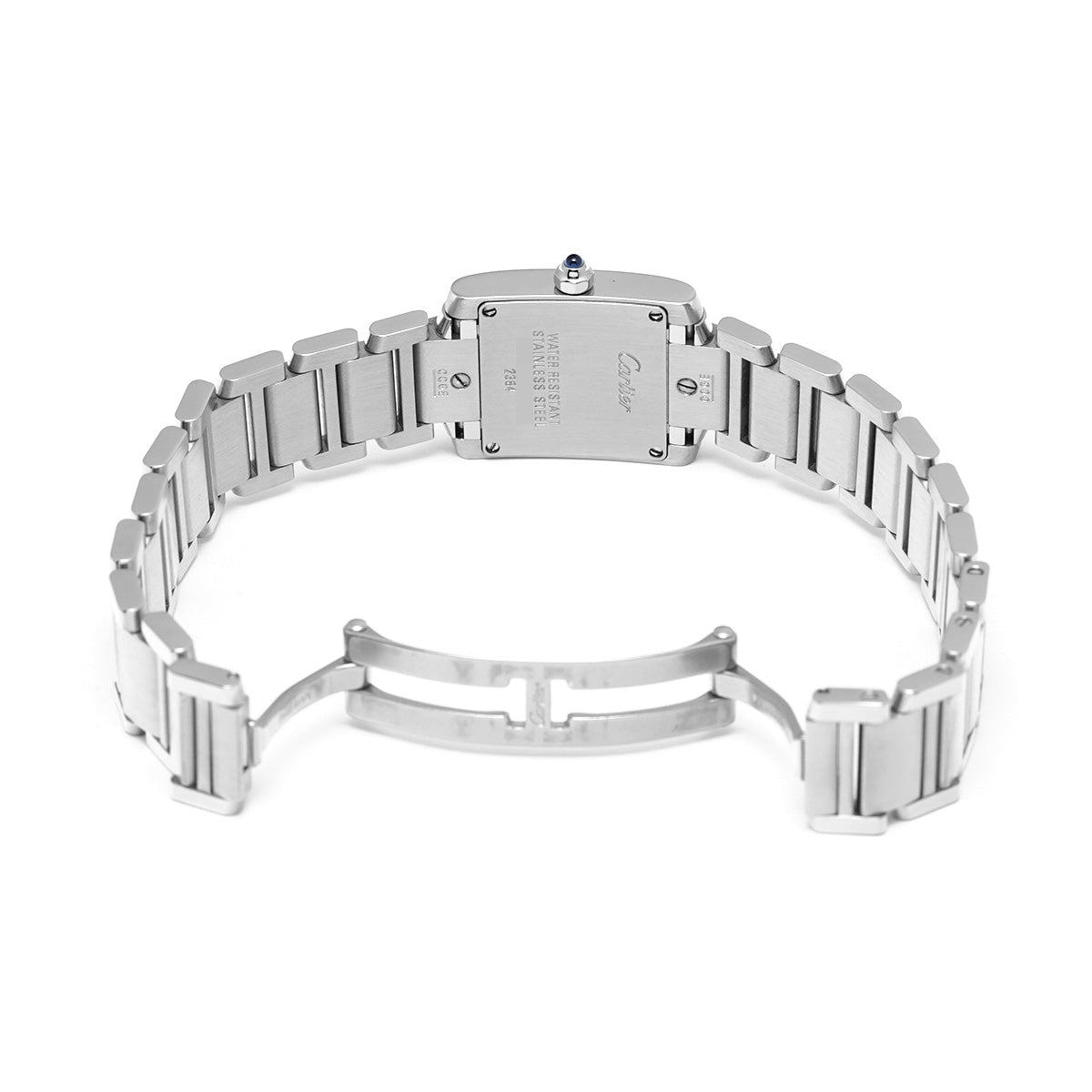 Tank Francaise SM W51008Q3 Silver CARTIER Ladies [Pre-owned]