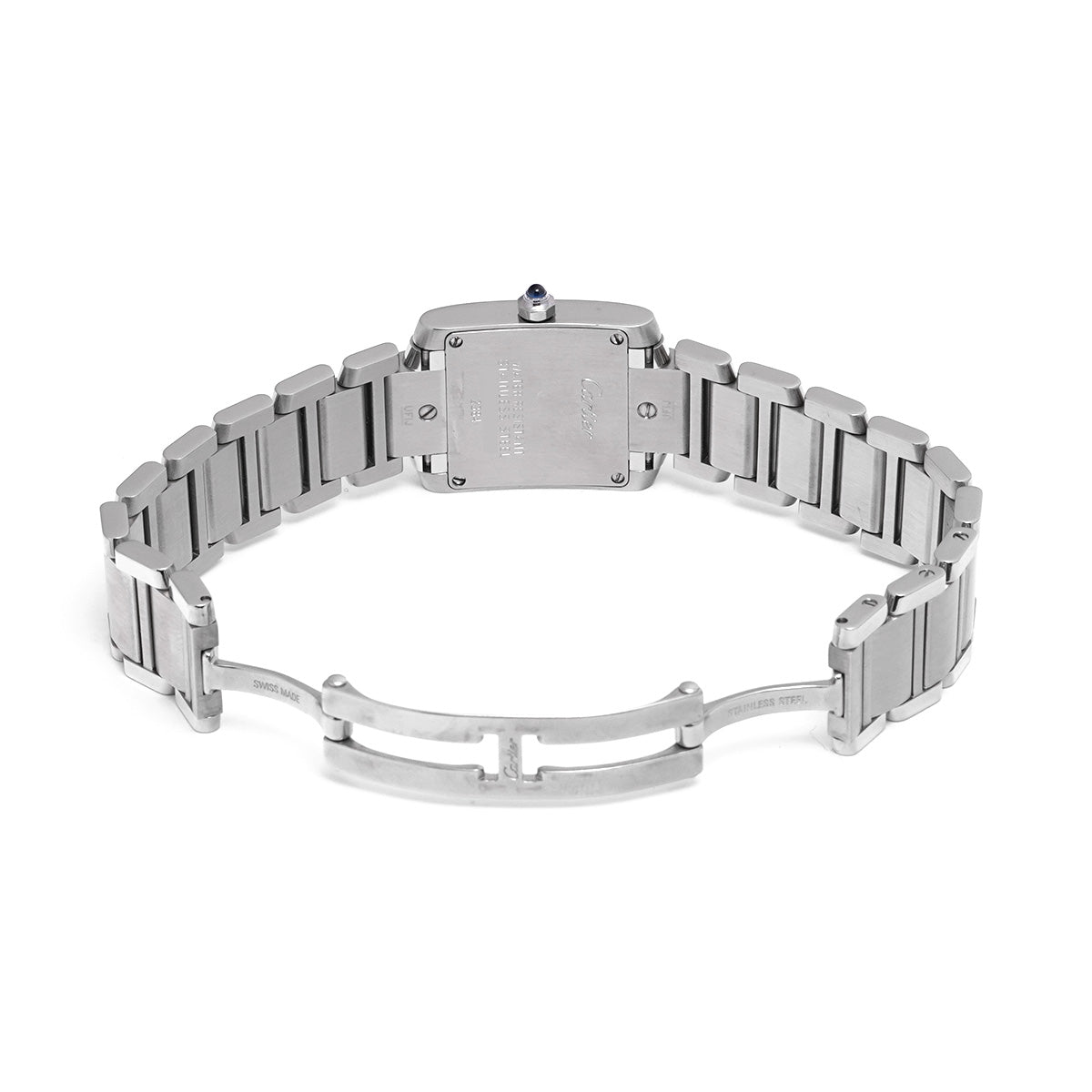 Tank Francaise SM W51008Q3 Silver CARTIER Ladies [Pre-owned]