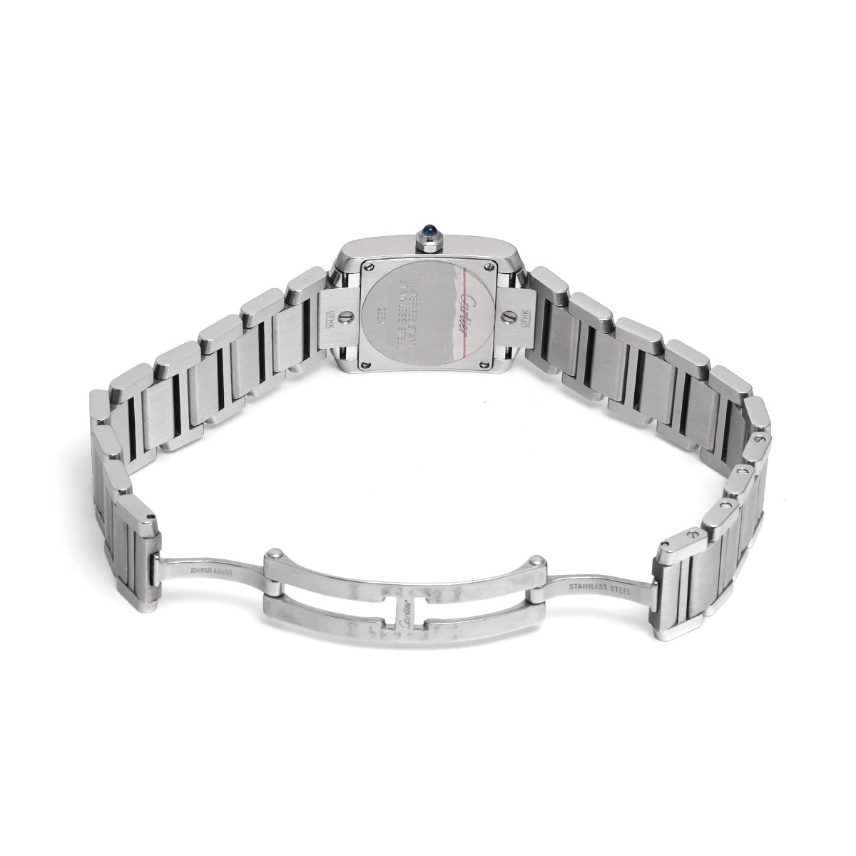 Tank Francaise SM W51008Q3 Silver CARTIER Ladies [Pre-owned]