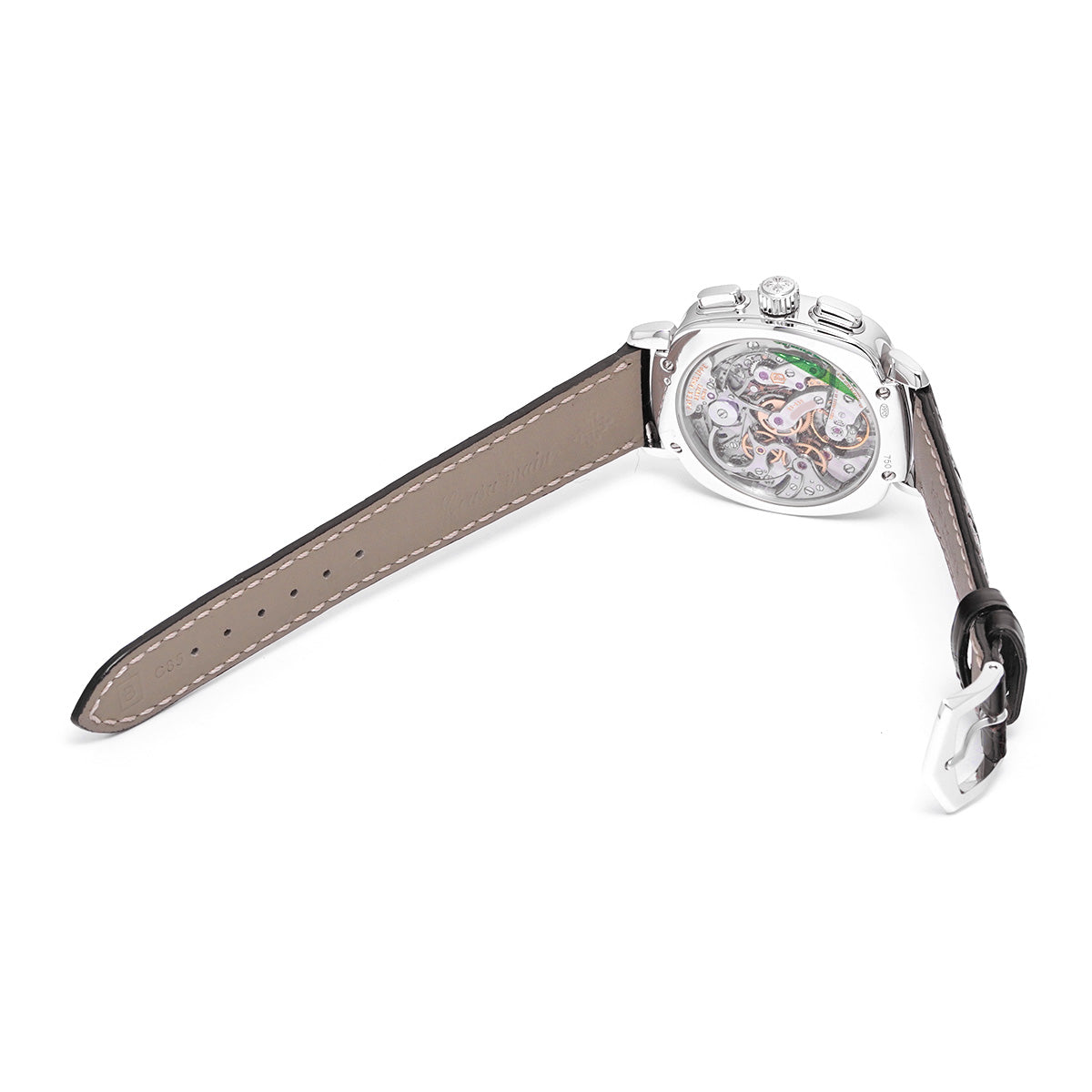 Complication Chronograph 7071G-001 Silver/Diamond PATEK PHILIPPE Ladies [Pre-Owned].