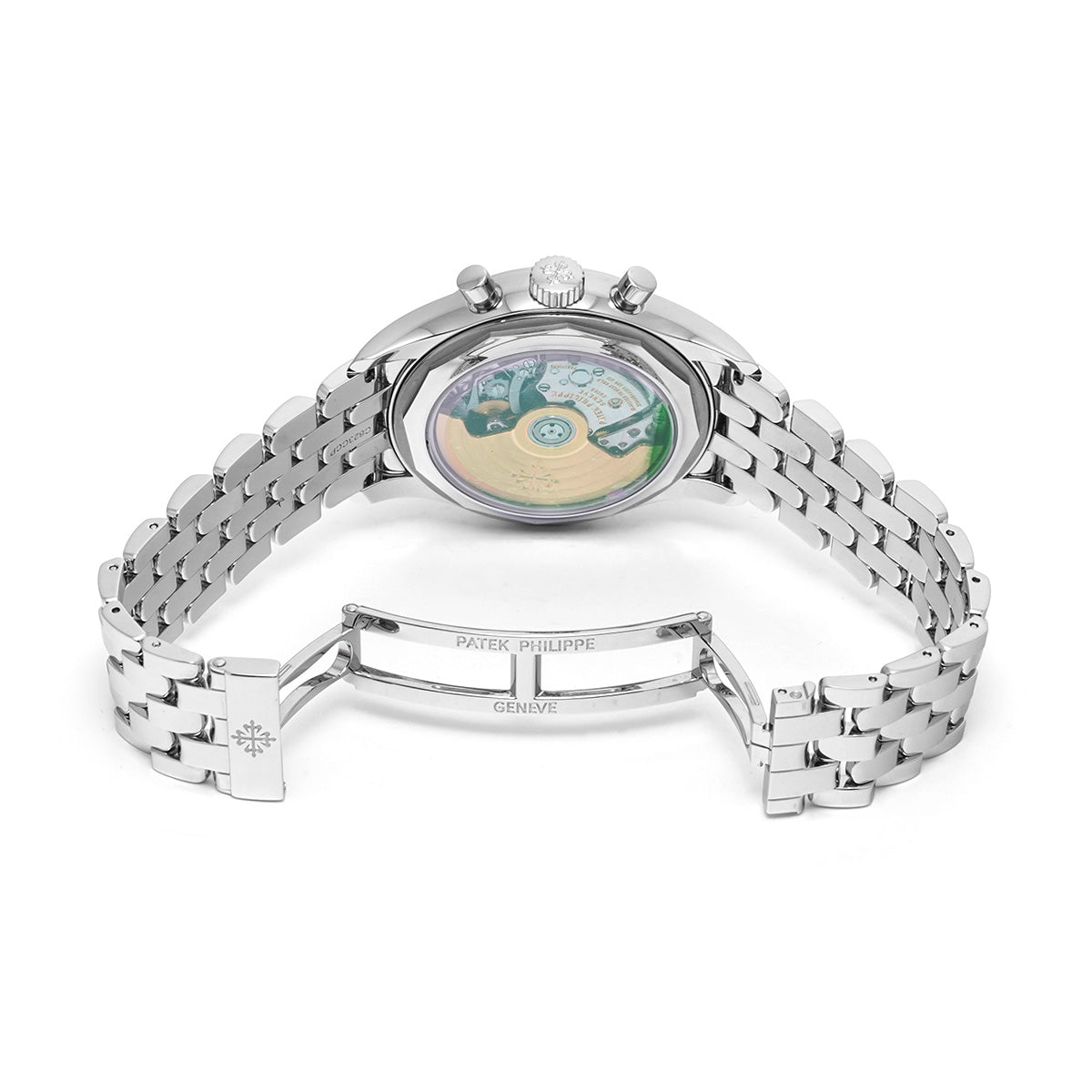Annual Calendar Chronograph 5960/1A-001 Silver PATEK PHILIPPE Men's [Pre-Owned].