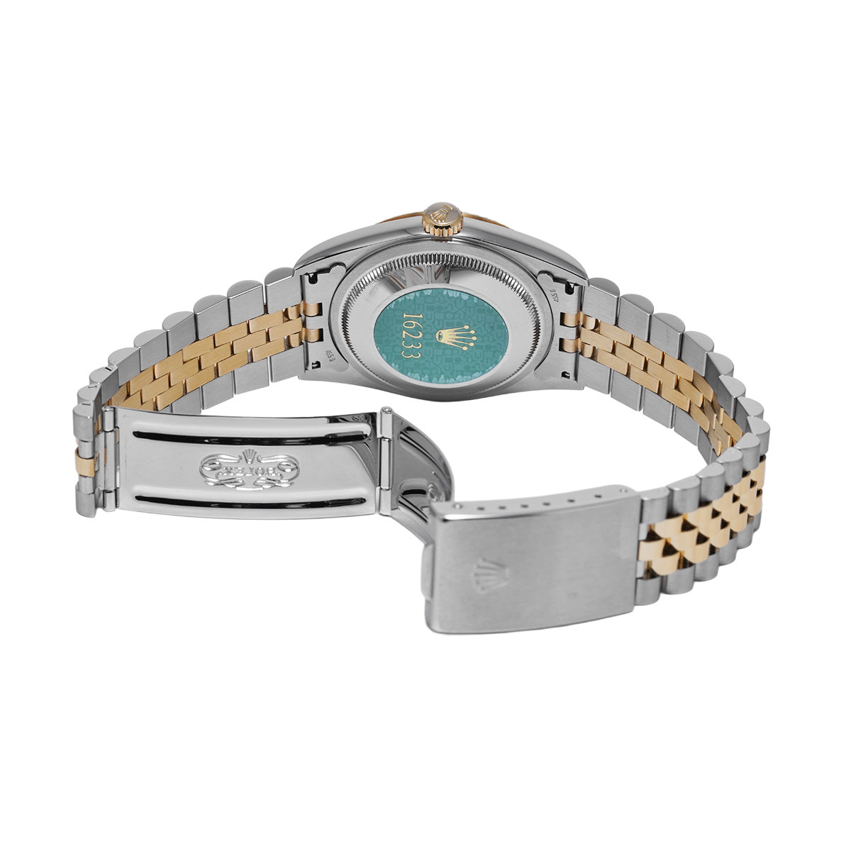 Datejust 16233 T (manufactured circa 1997) Champagne ROLEX Men's [Pre-Owned].