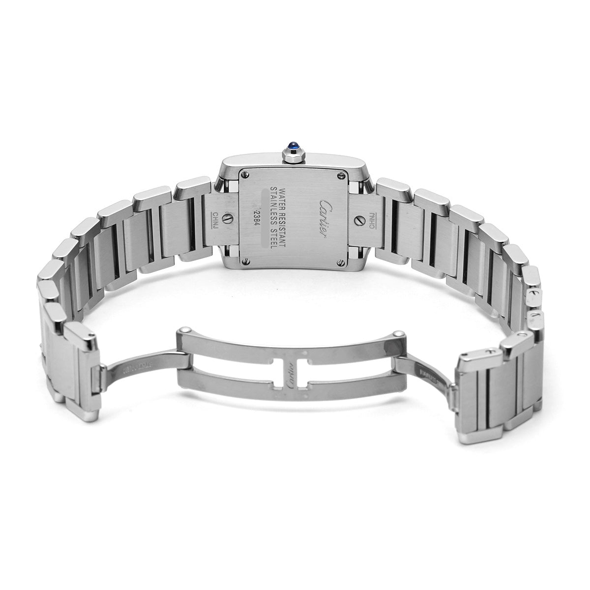 Tank Francaise SM W51008Q3 Silver CARTIER Ladies [Pre-owned]