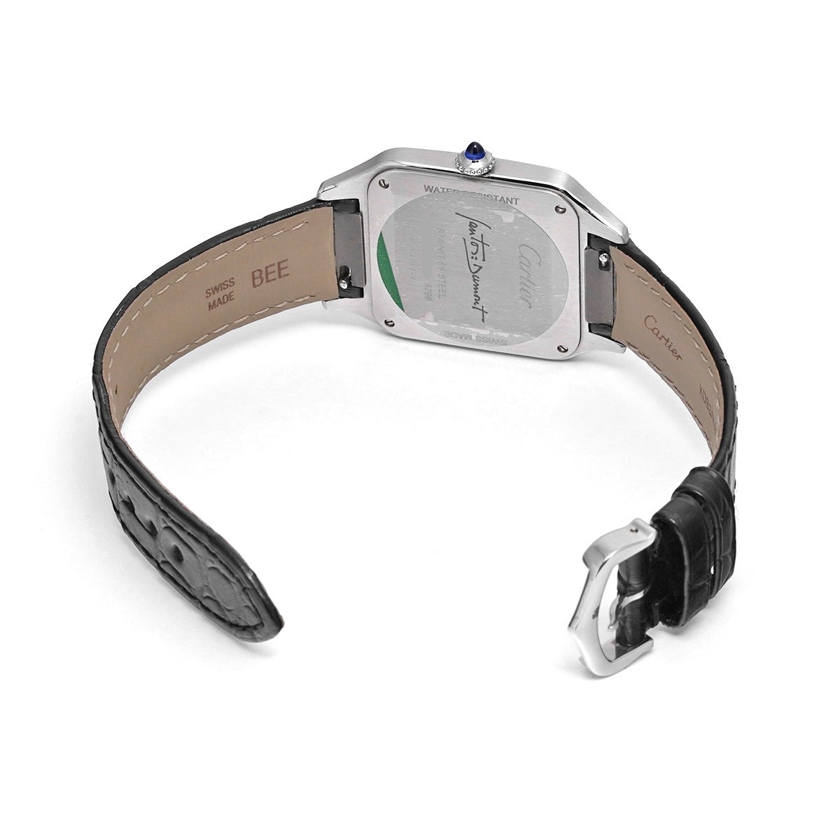 Santos Dumont LM WSSA0046 Black CARTIER Men's [Pre-owned]