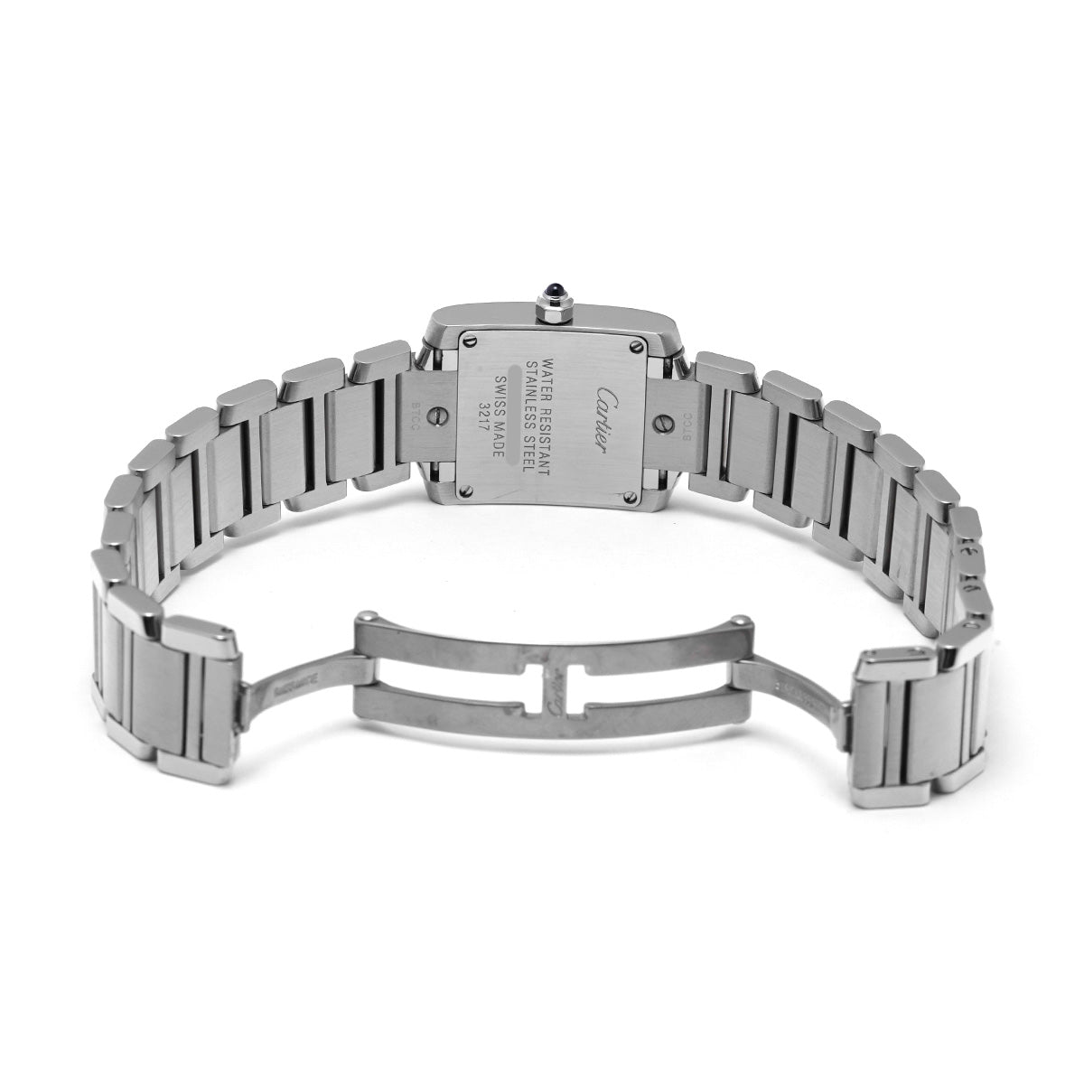 Tank Francaise SM W51008Q3 Silver CARTIER Ladies [Pre-owned]