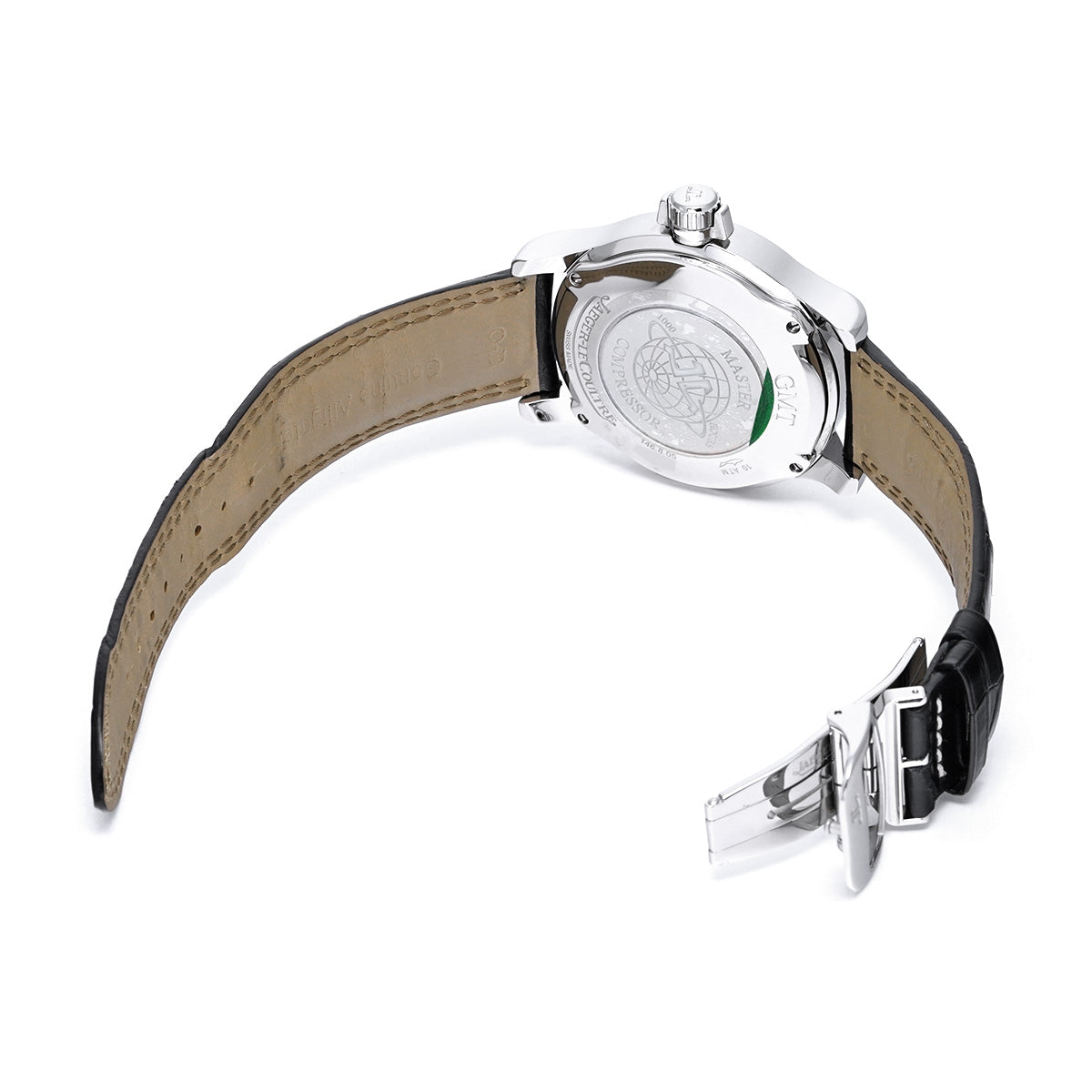 Master Compressor GMT Q1738471 Black Jaeger-LeCoultre Men's [Pre-Owned].