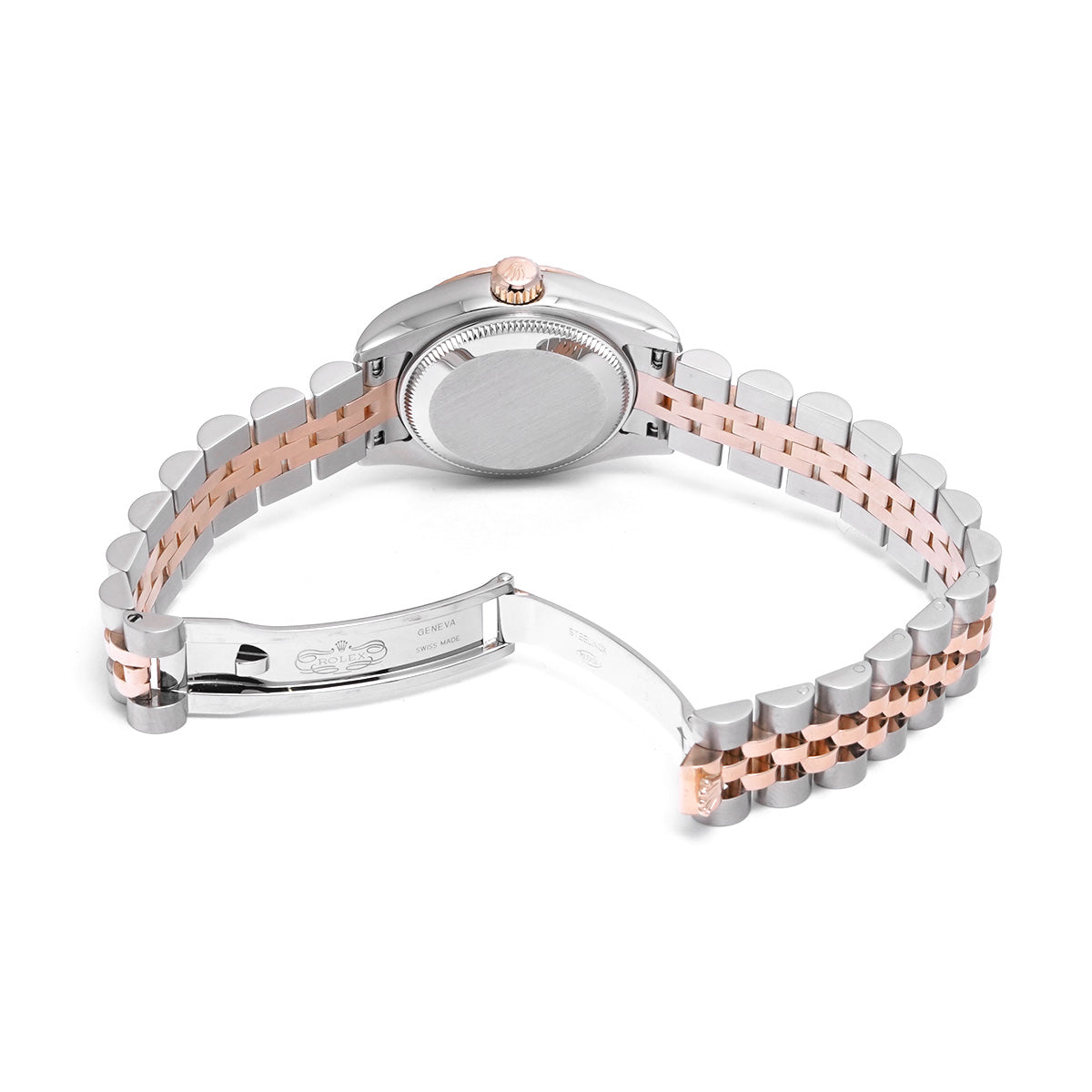 DATE JUST 179171G (manufactured circa 2006) Pink Computer/Diamond ROLEX Ladies [Pre-Owned].