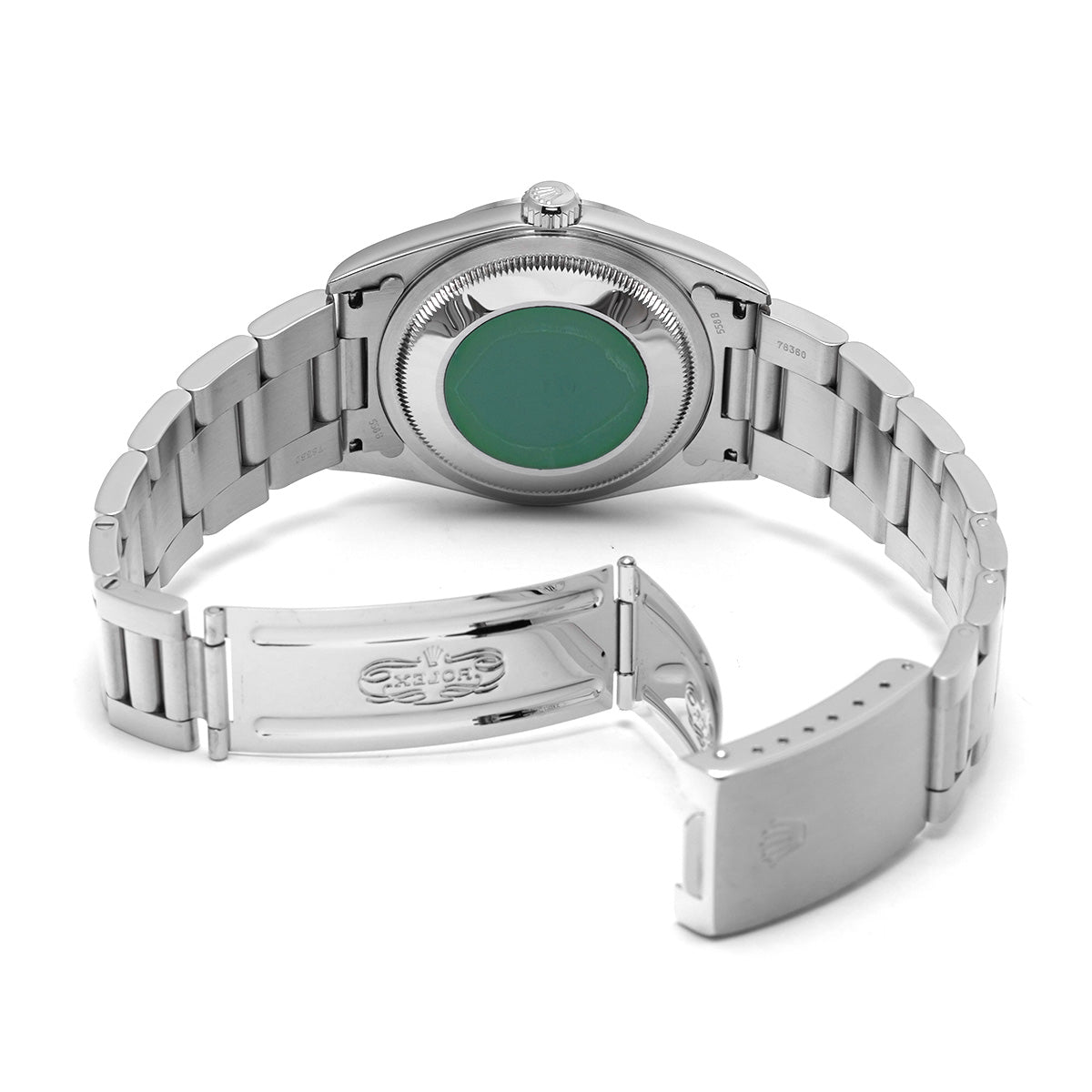 DATE JUST 16200 P (made around 2001) White ROLEX Men's [Pre-Owned].