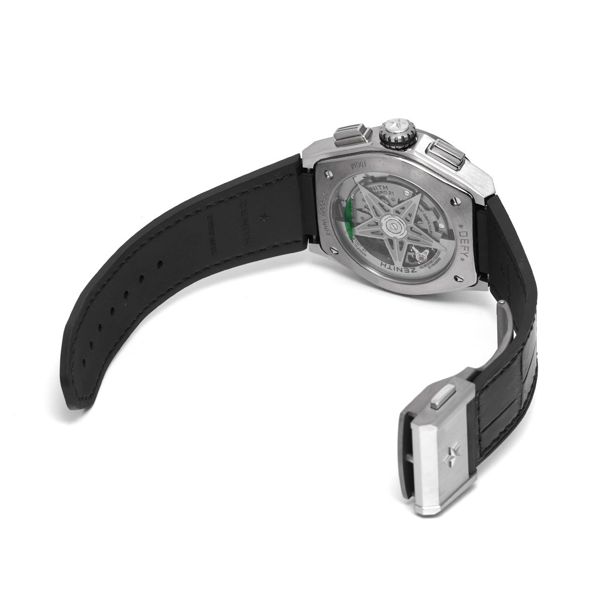 95.9005.9004/01.R582 Defy El Primero 21 Silver/Black ZENITH Men's [Pre-owned]