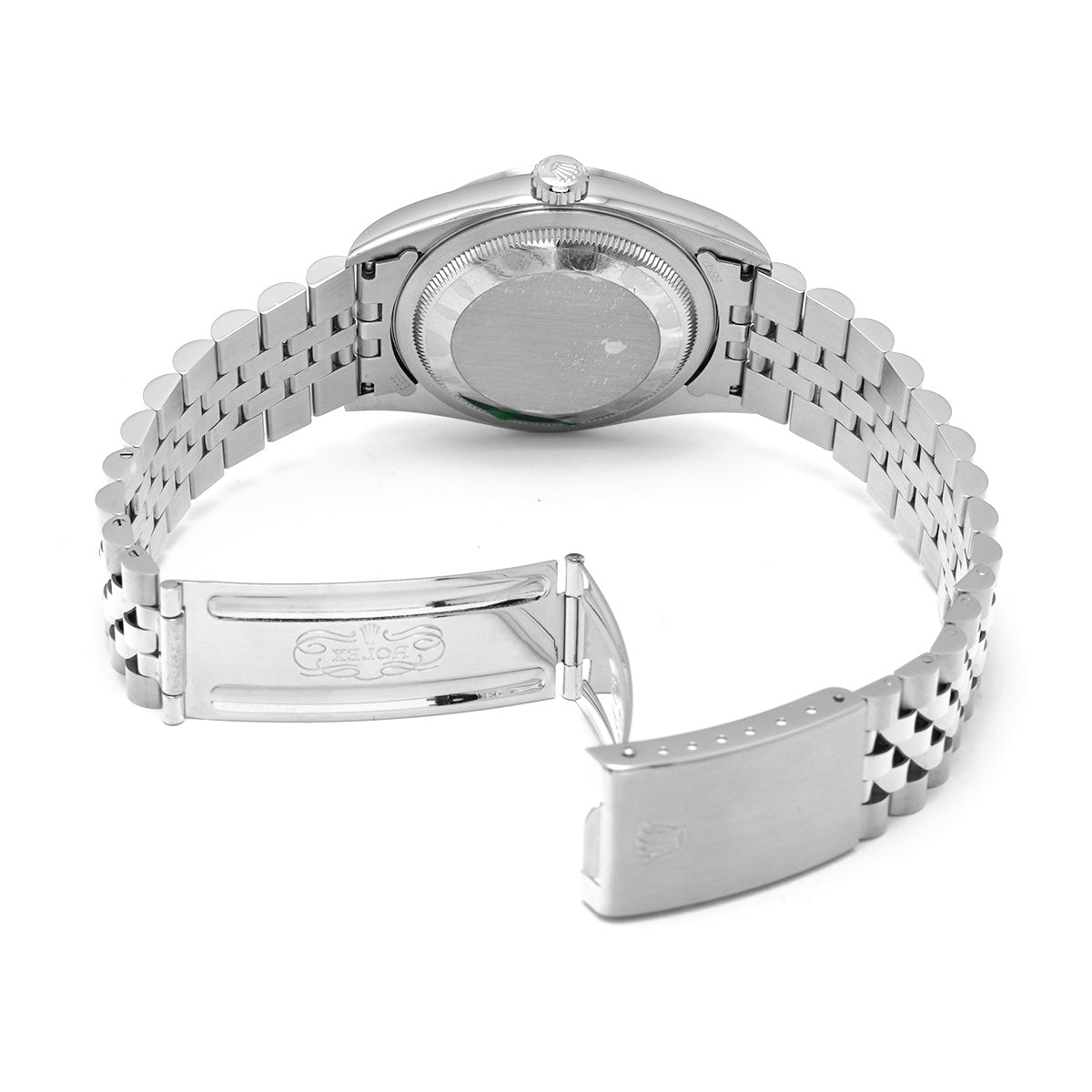 DATE JUST 16200 U (manufactured circa 1997) White ROLEX Men's [Pre-owned].