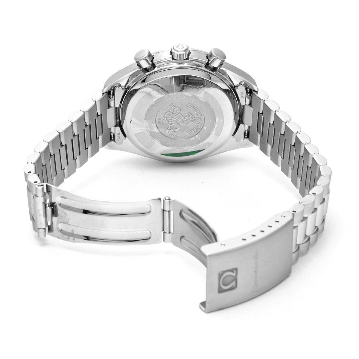 Speedmaster Triple Calendar 3521.30 White OMEGA Men's [Pre-Owned].
