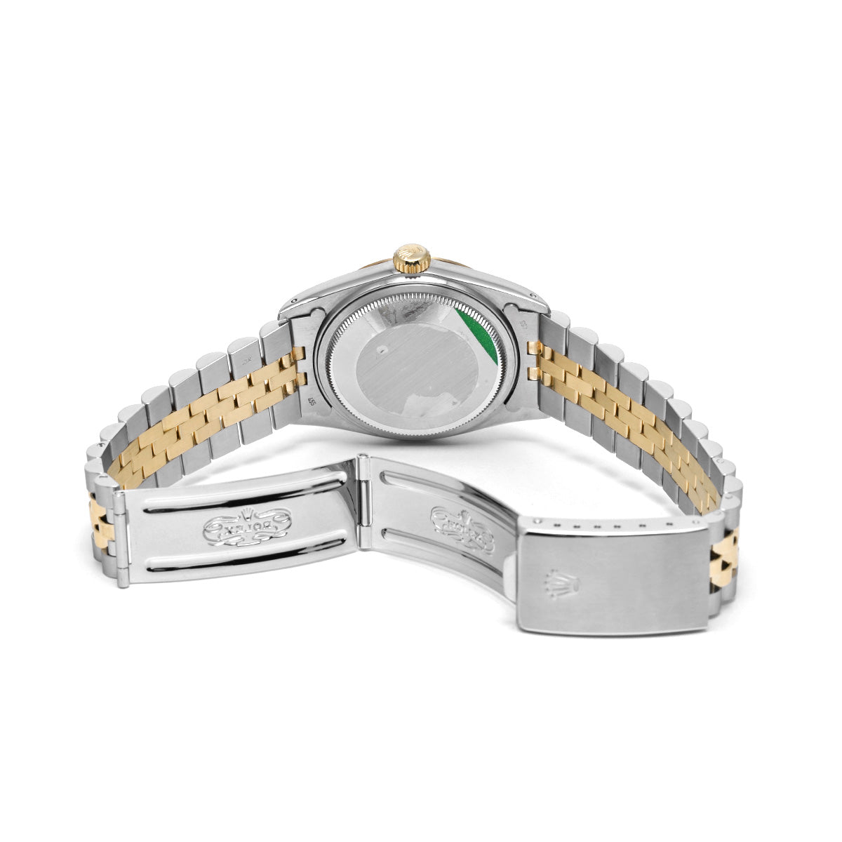 DATE JUST 16013 96th (manufactured circa 1986) Champagne ROLEX Men's [Pre-Owned].